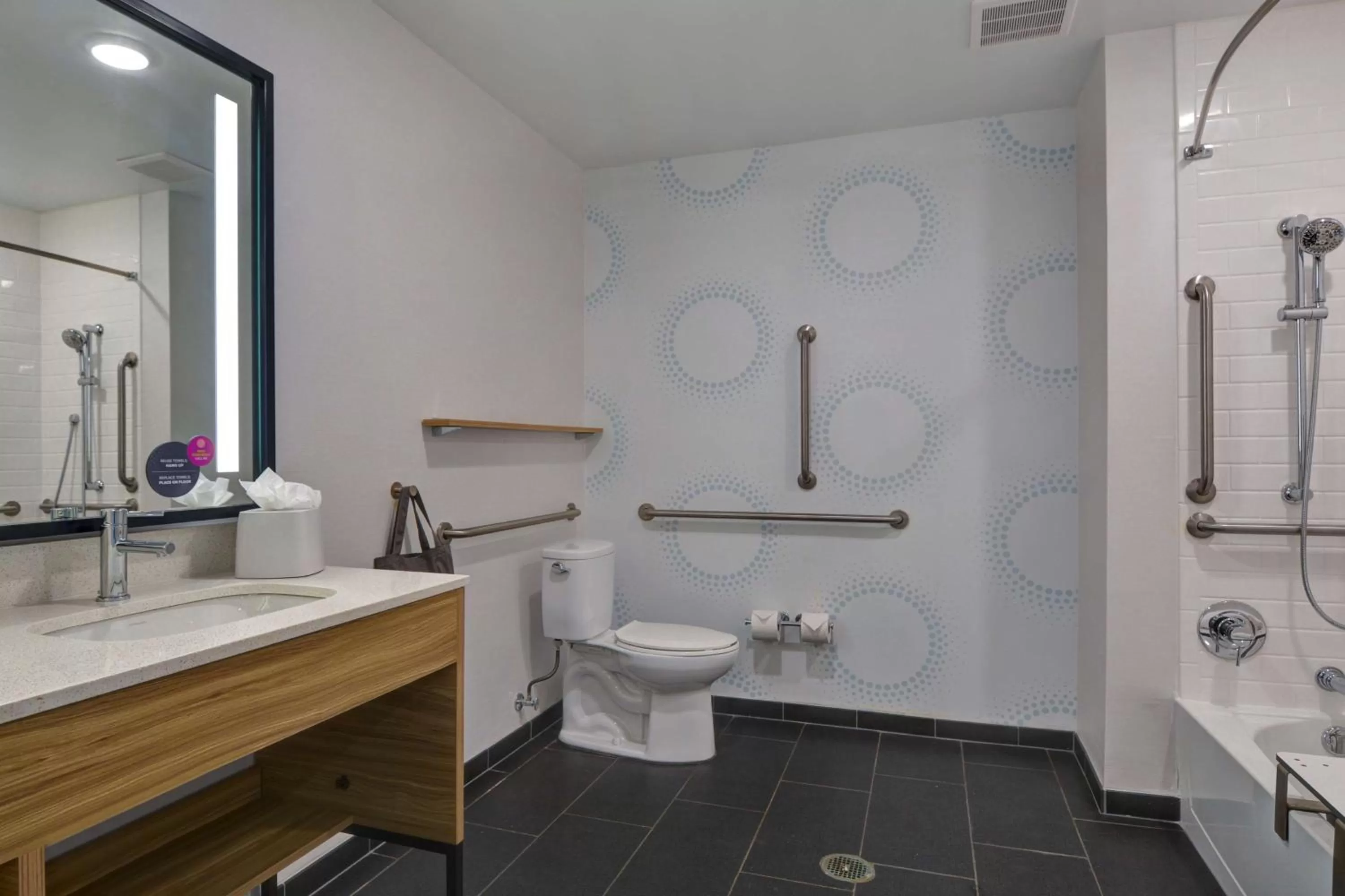 Bathroom in Tru By Hilton St. Petersburg Downtown Central Ave