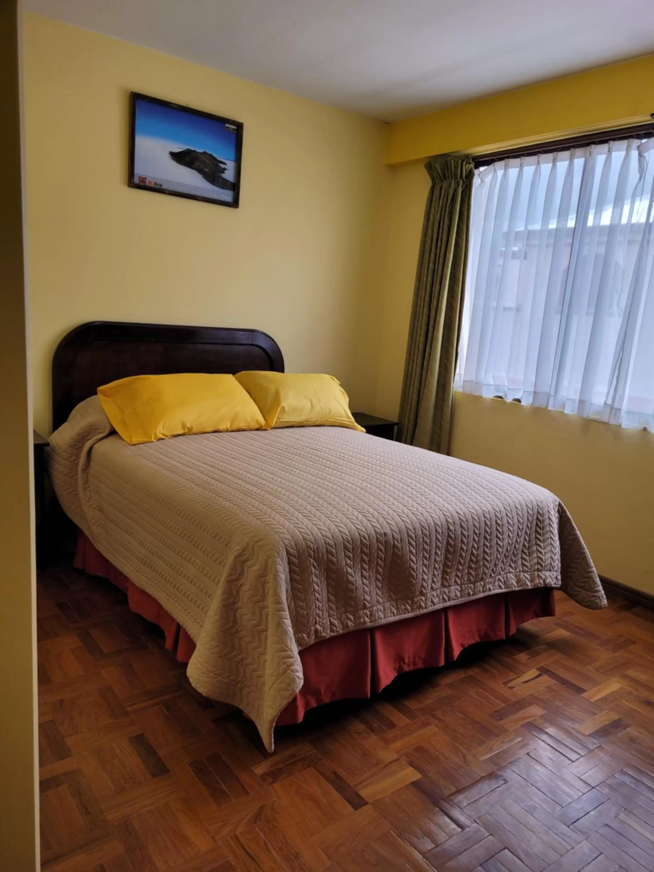 Bed in Hotel Nuevo Sol