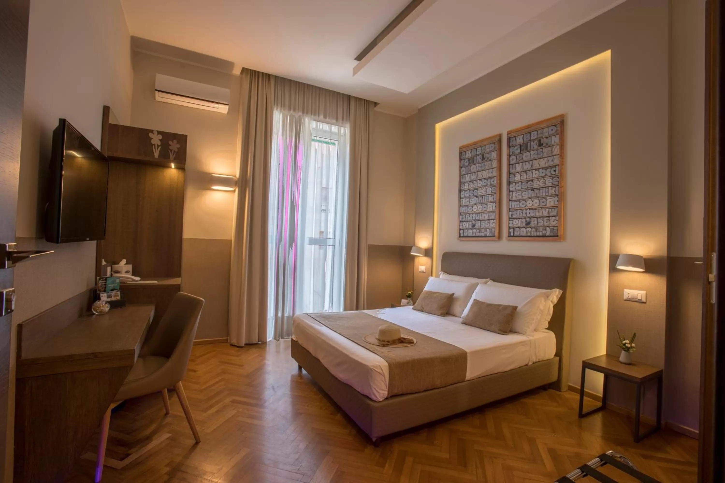 Photo of the whole room, Bed in B&B Palazzo Depretis