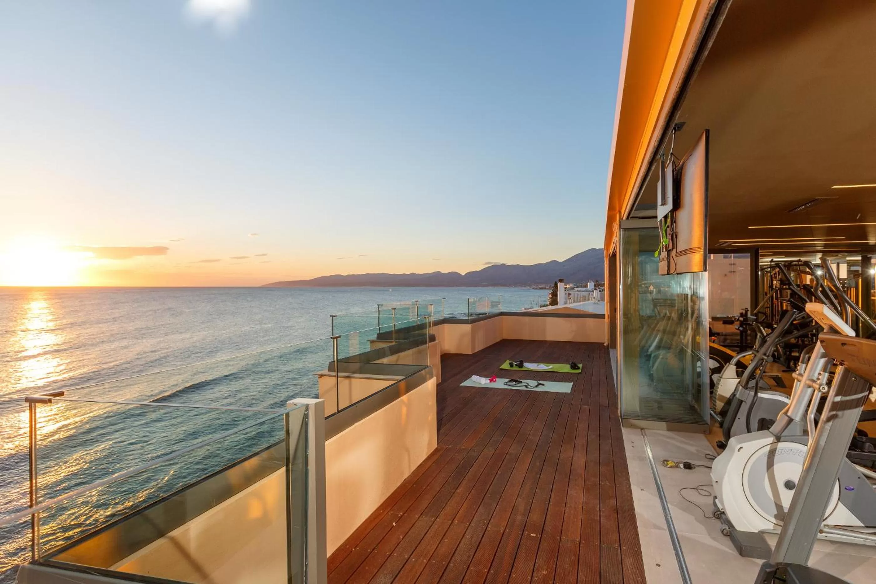 Fitness centre/facilities in Palmera Beach Hotel & Spa - Adults Only