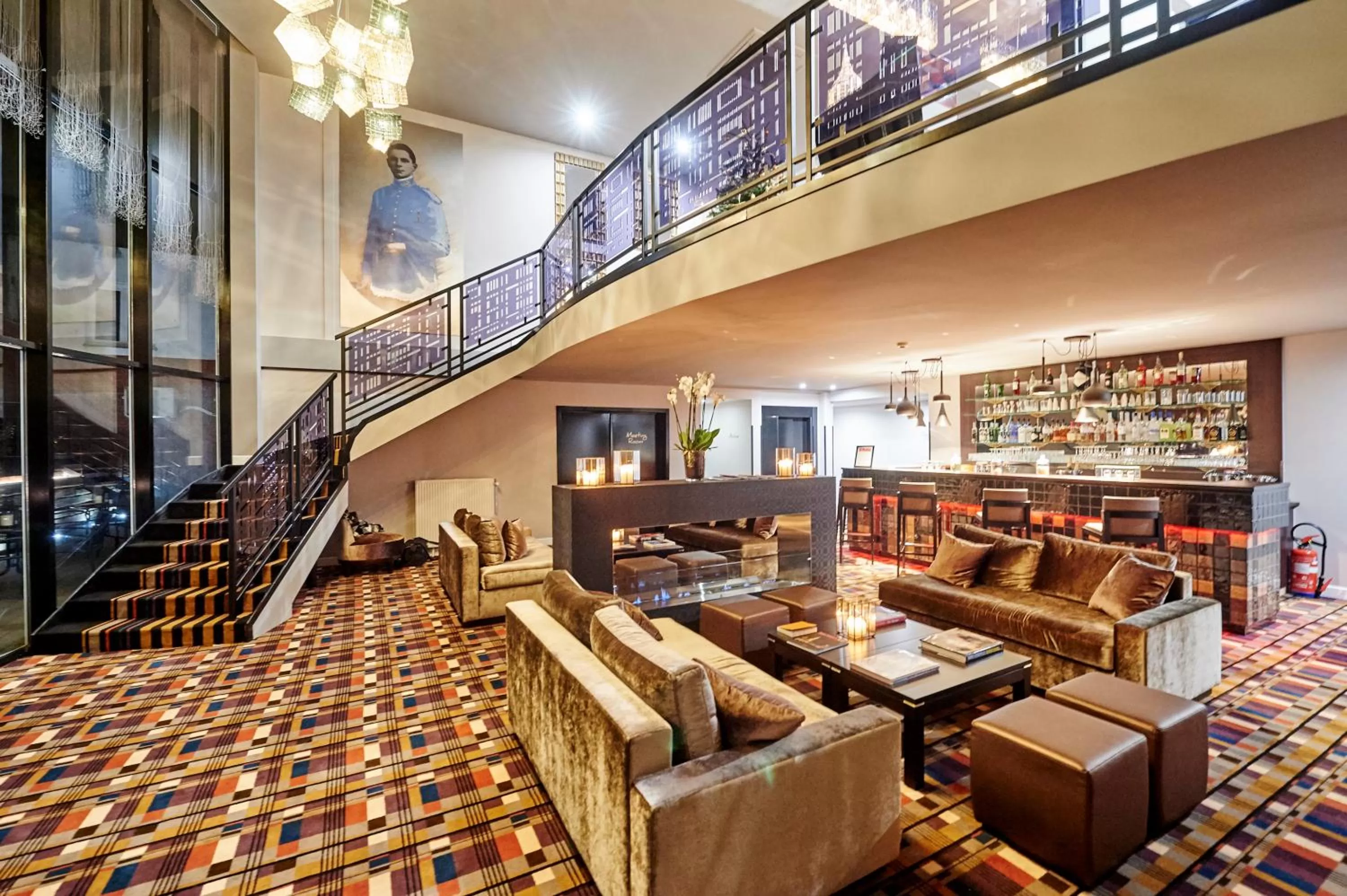 Lounge or bar in Hotel The Augustin