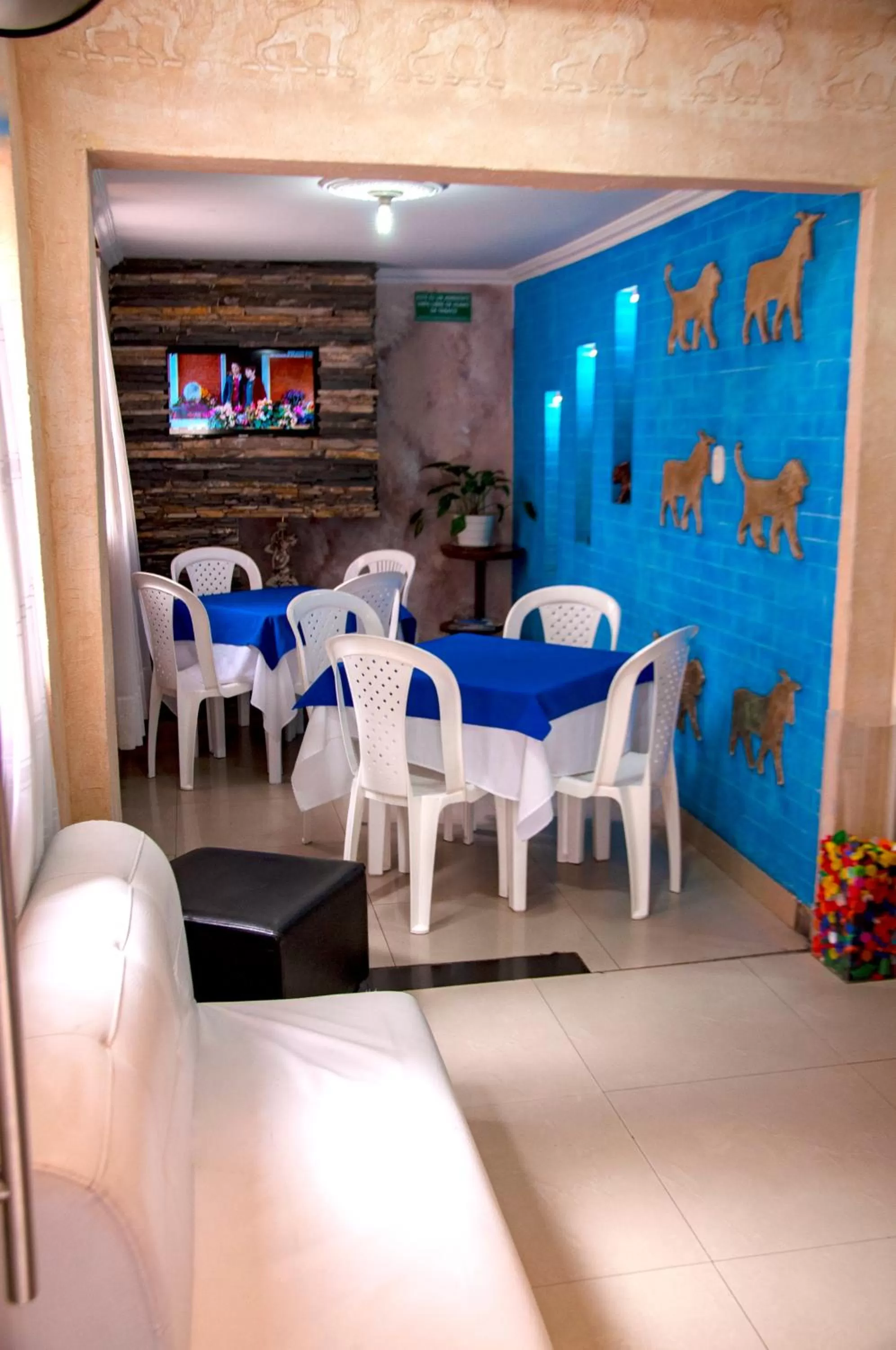 Decorative detail in La Gran Fortaleza B&B