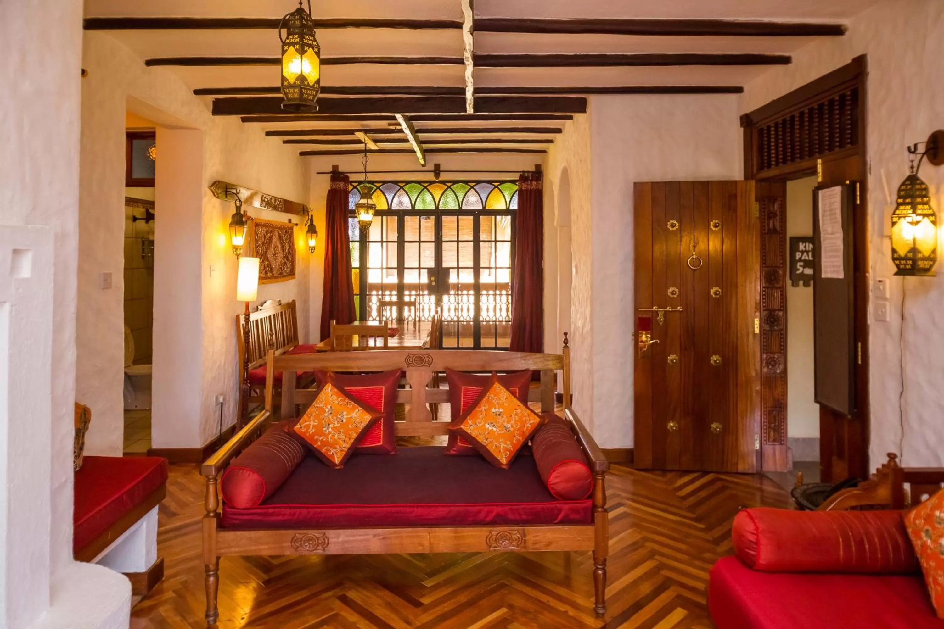 Living room in The King Post