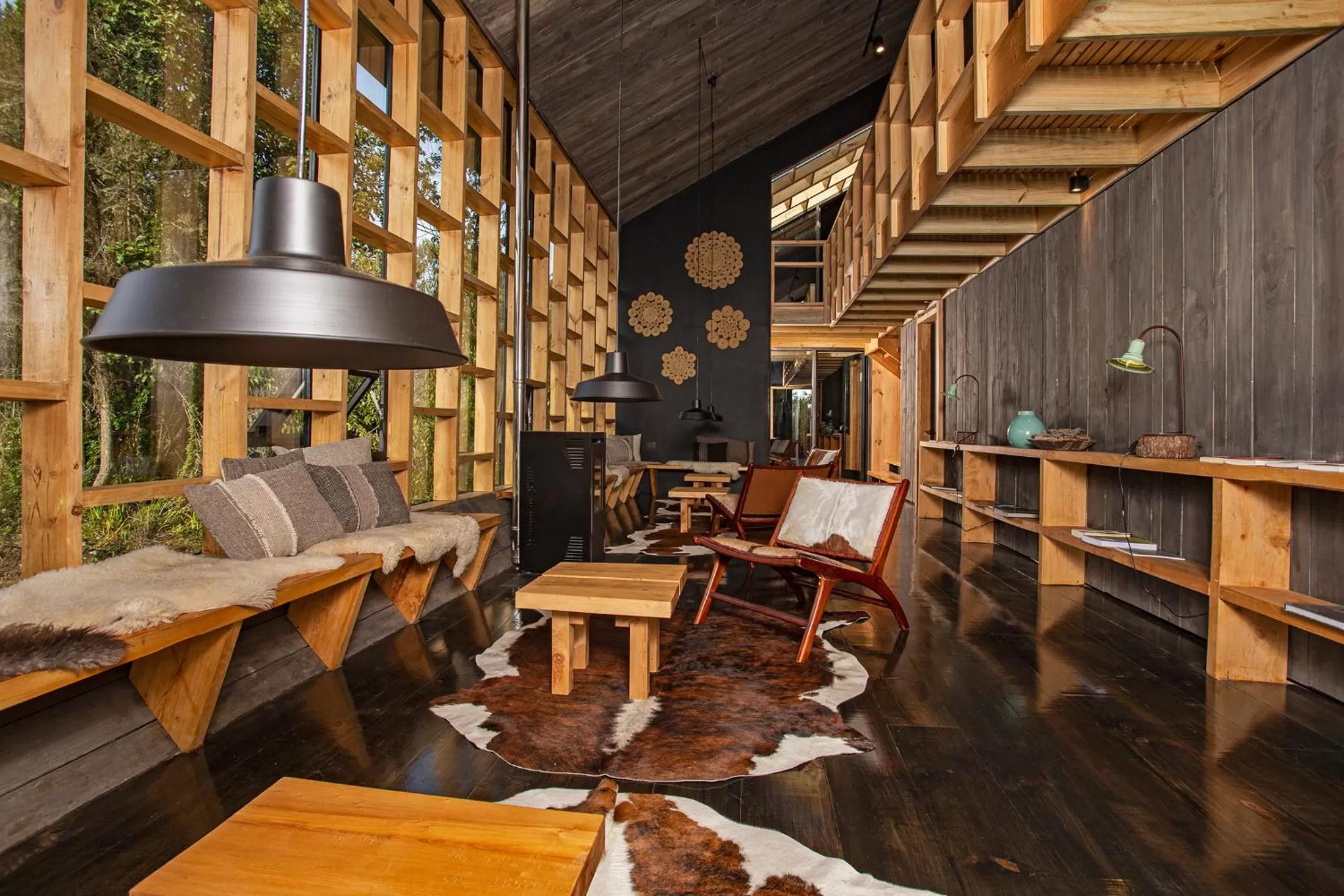 Seating area in Hotel & Cava Estancia Rilán