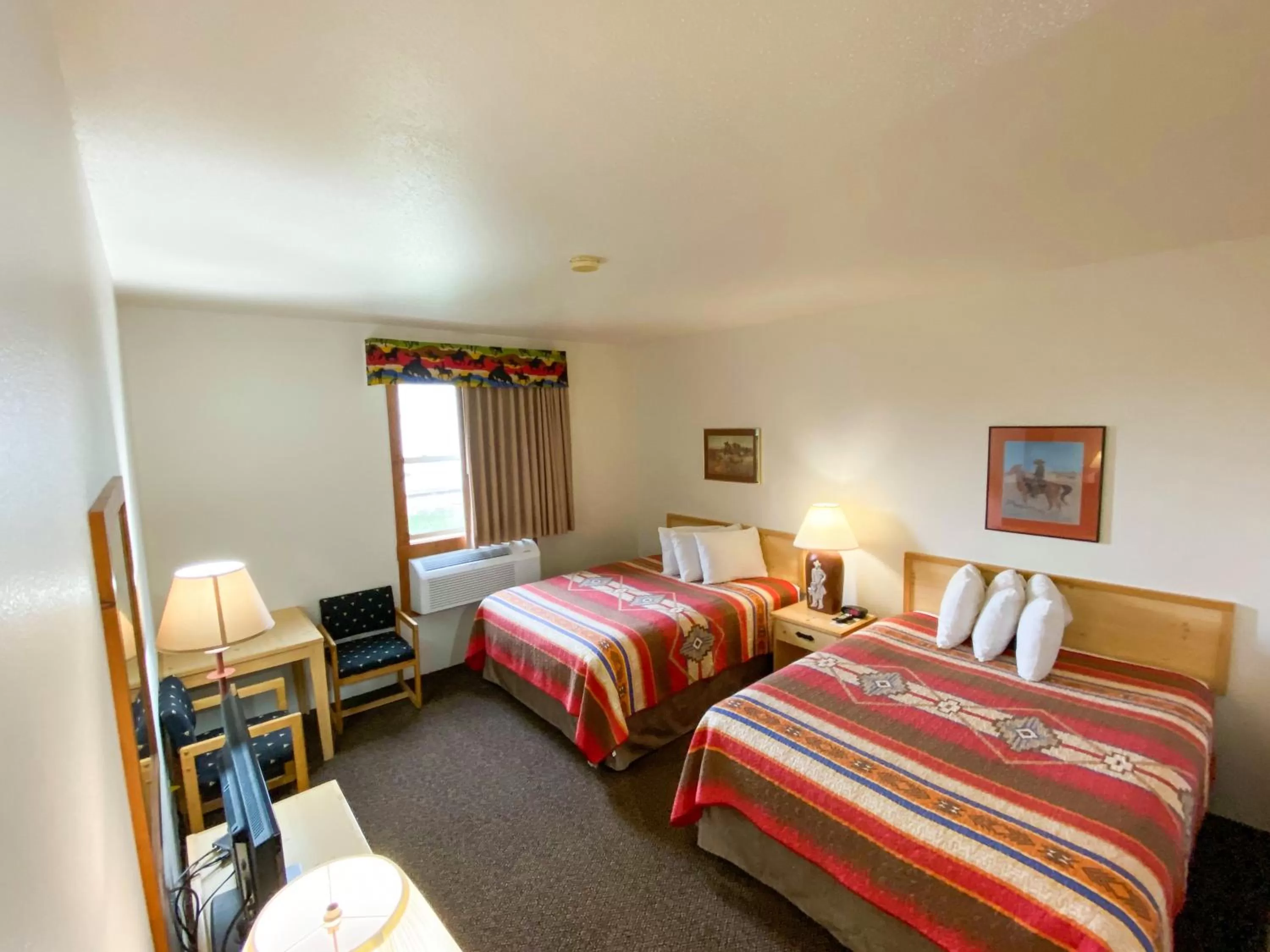 Bed in Range Country Lodging