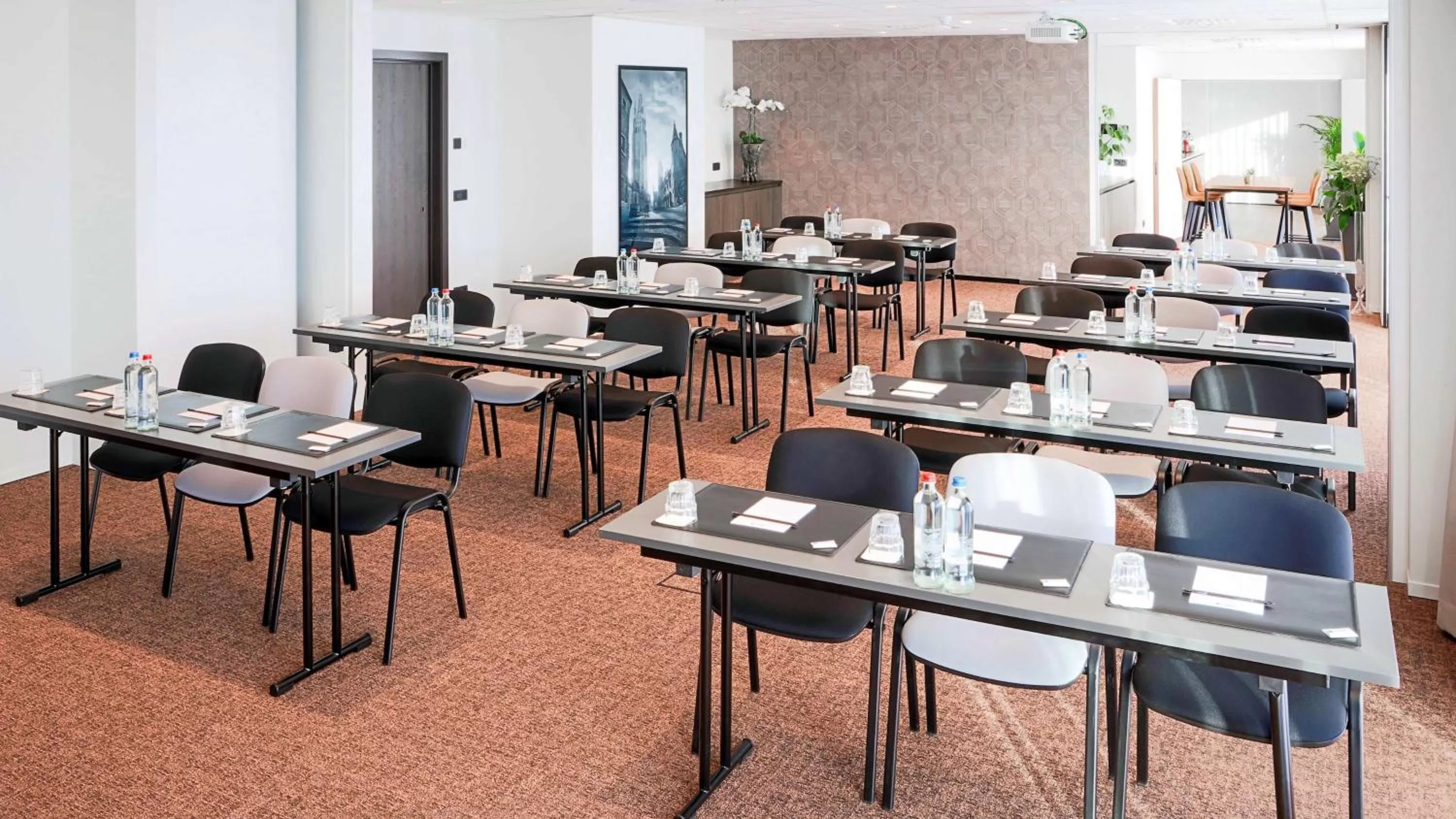 On site in Radisson Blu Hotel, Bruges