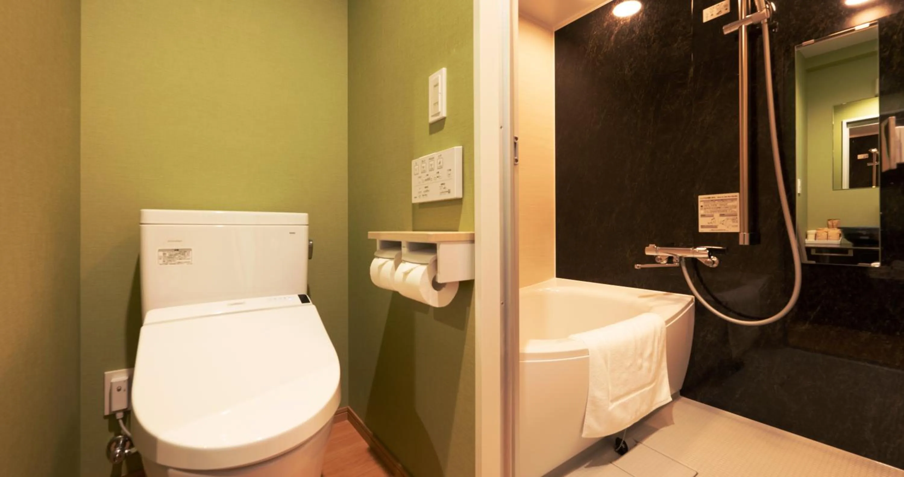 Bathroom in HOTEL SANSUI NAHA Ryukyu Onsen Naminoue-No-Yu