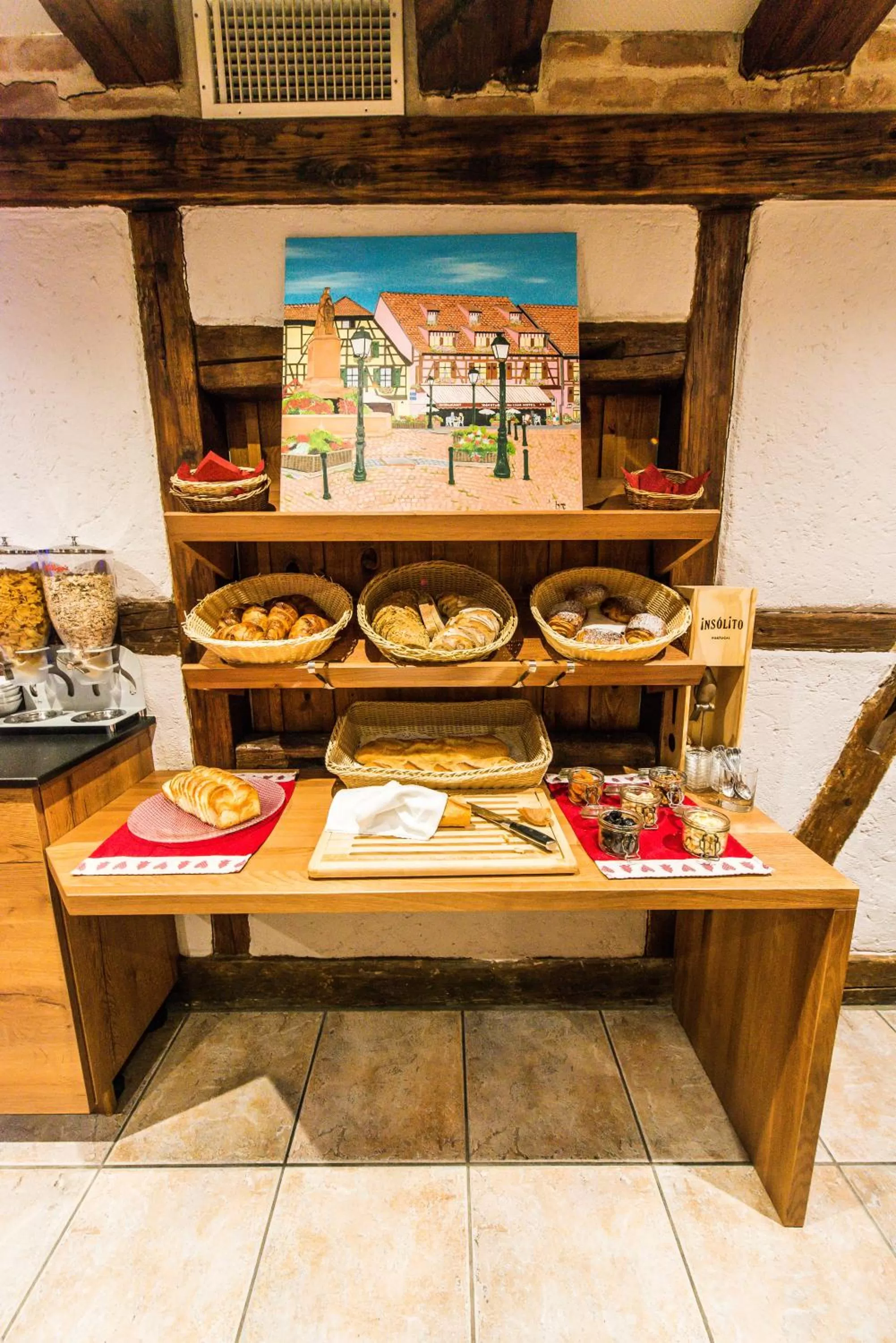 Breakfast in Hôtel Au Lion