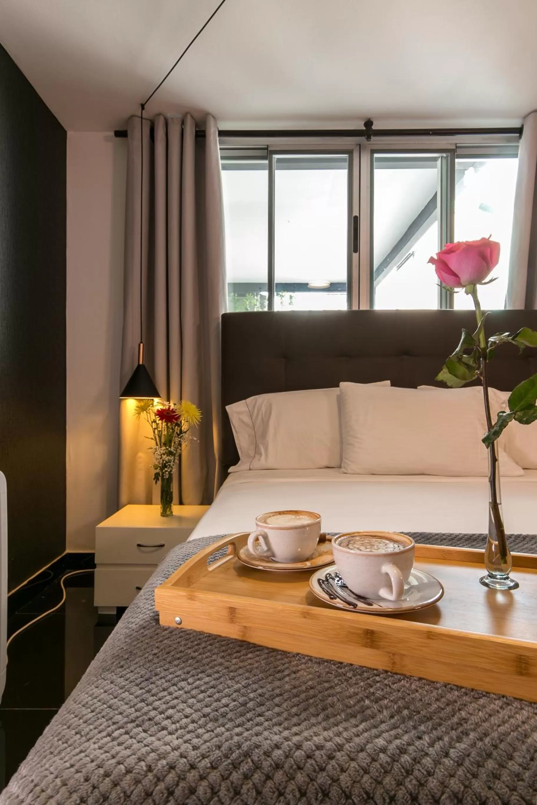 Bed in Viktory Boutique Hotel