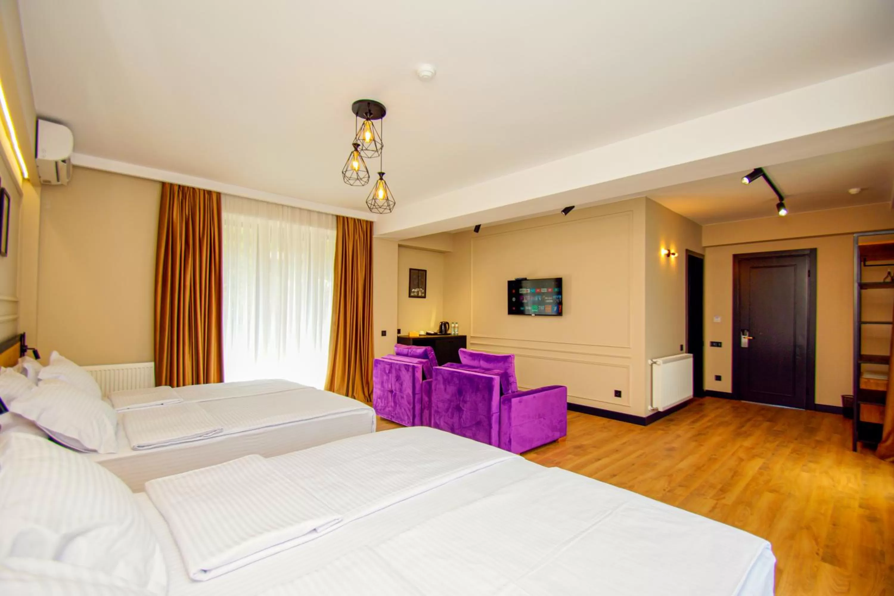 Photo of the whole room, Bed in Borjomi Bridge Hotel