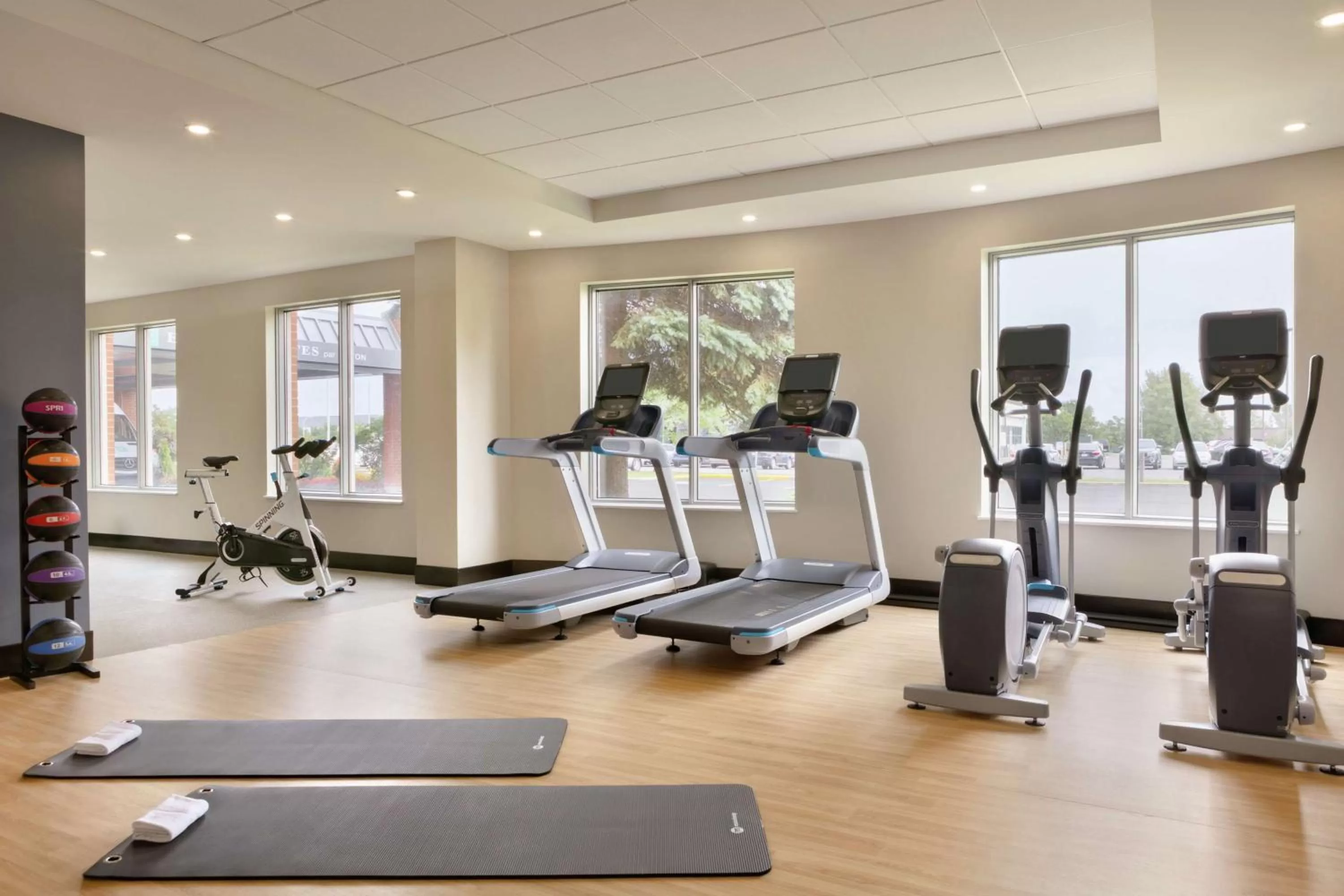 Fitness centre/facilities in Embassy Suites By Hilton Montreal Airport