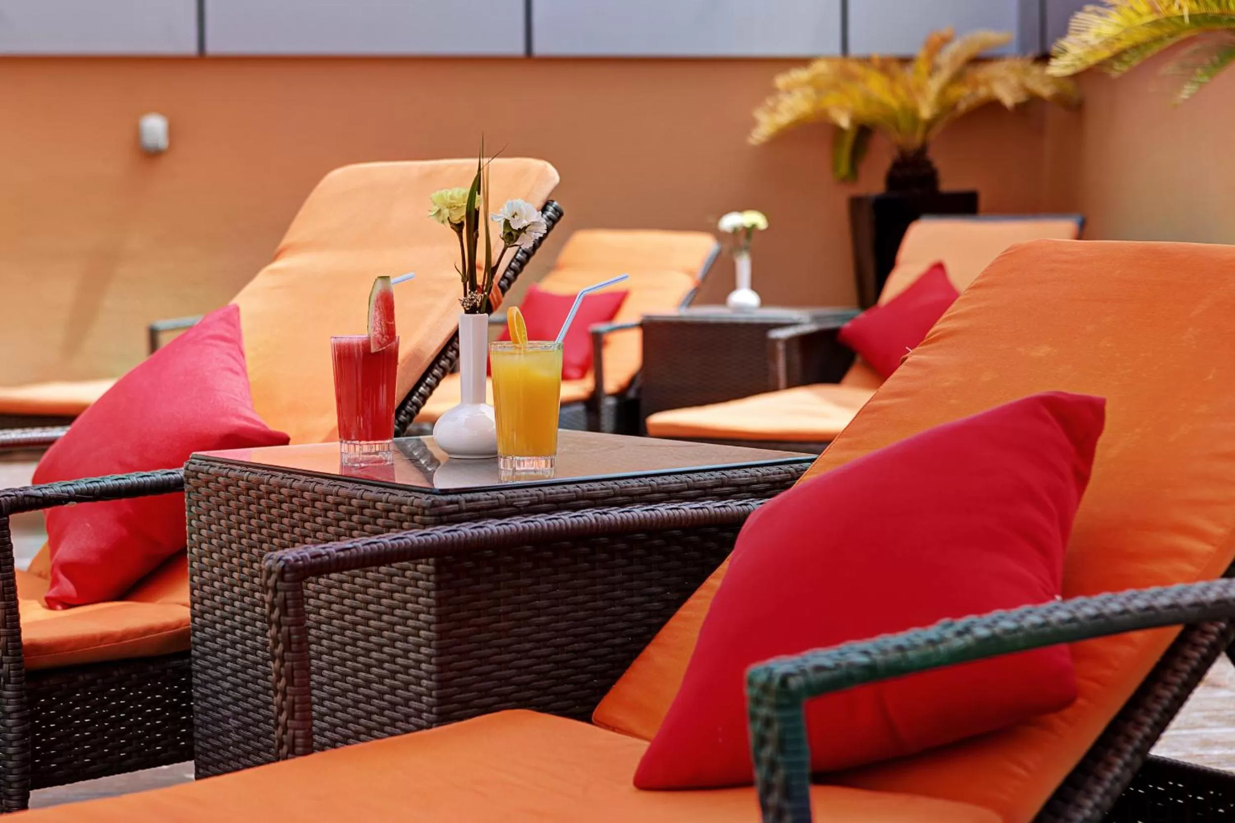 Swimming pool in Abidos Hotel Apartment Dubai Land