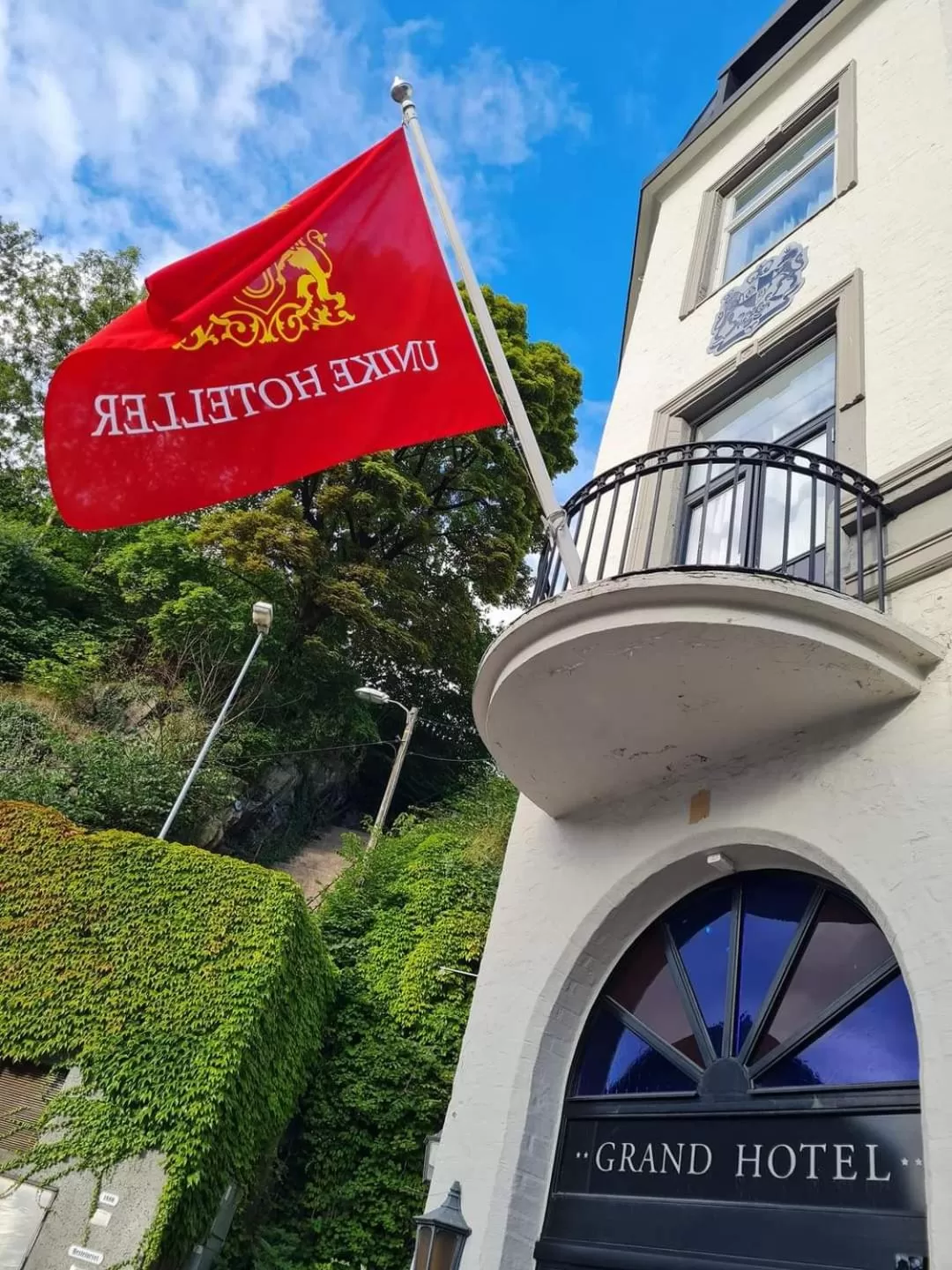 Property building in Grand Hotel Arendal - Unike Hoteller