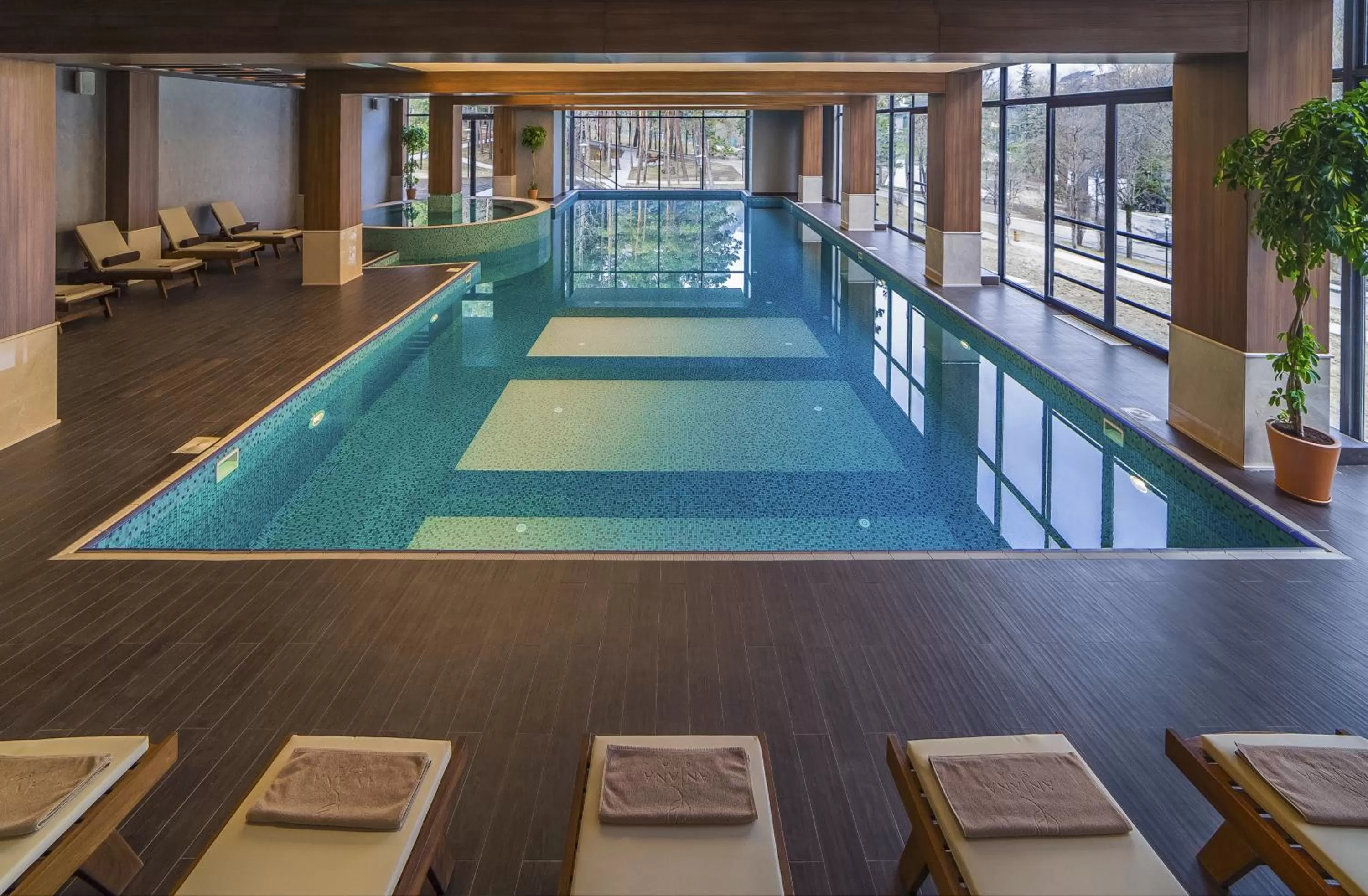 Swimming pool in Borjomi Likani Health & Spa Centre