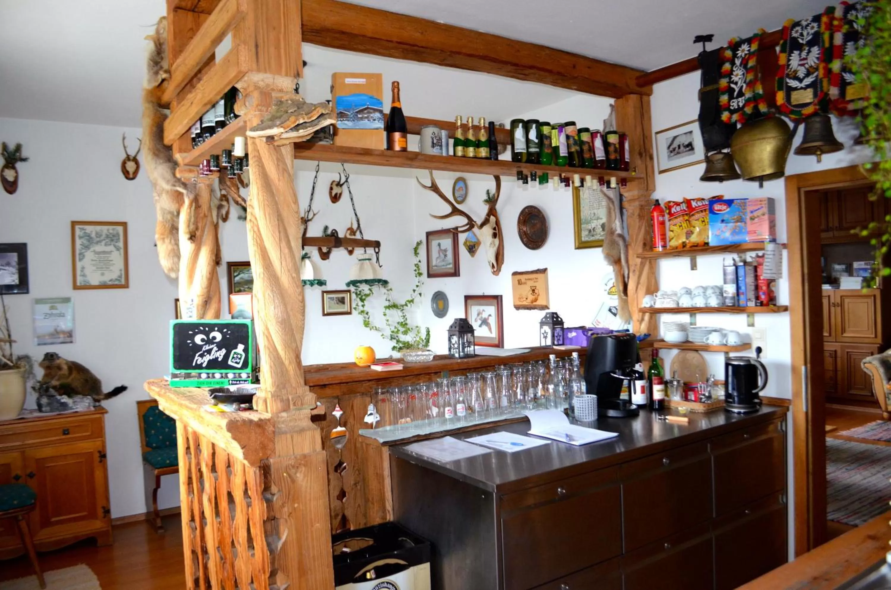 Lounge or bar in Hotel Garni Wieshof