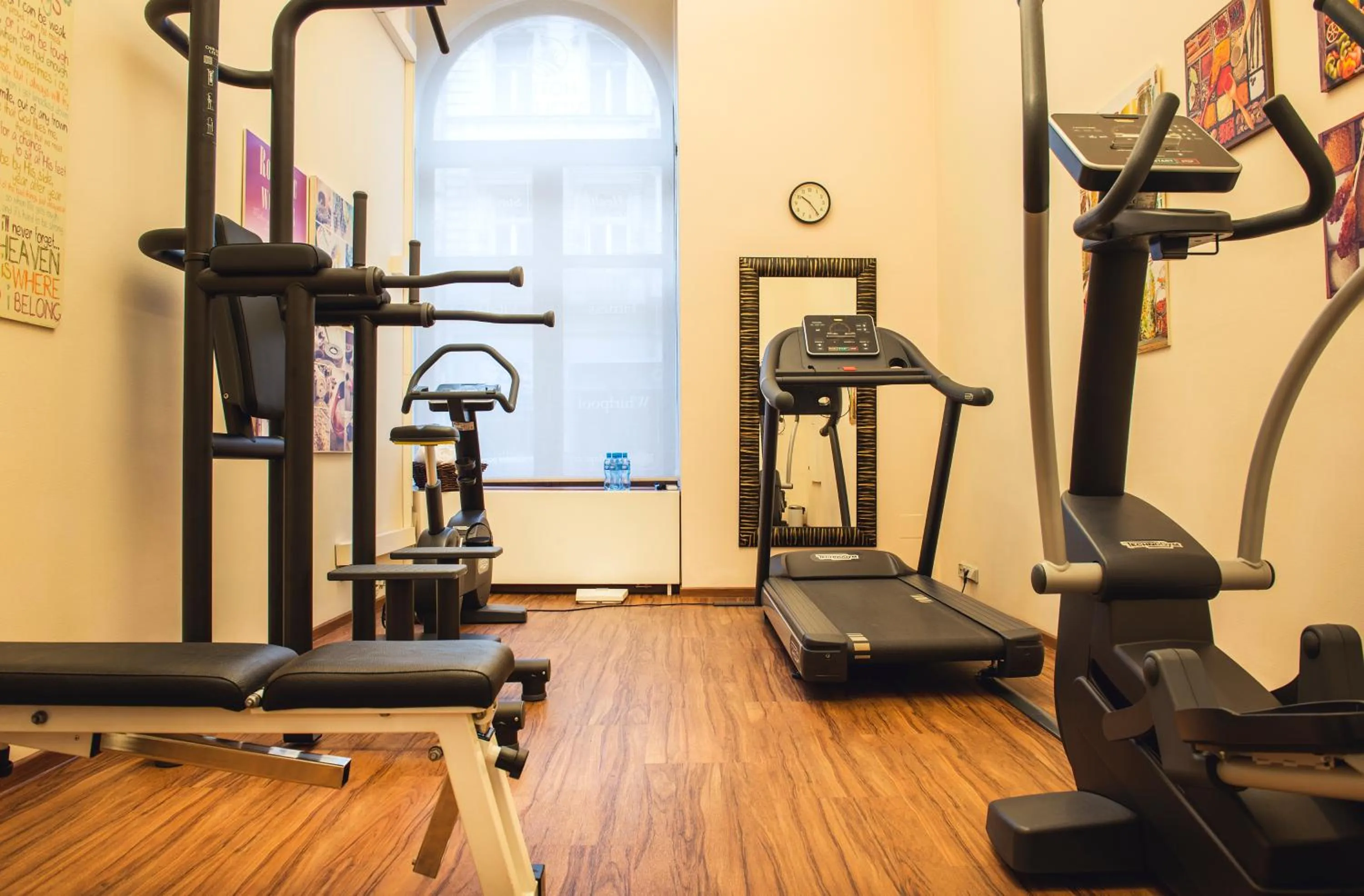 Fitness centre/facilities in Boutique Hotel Seven Days