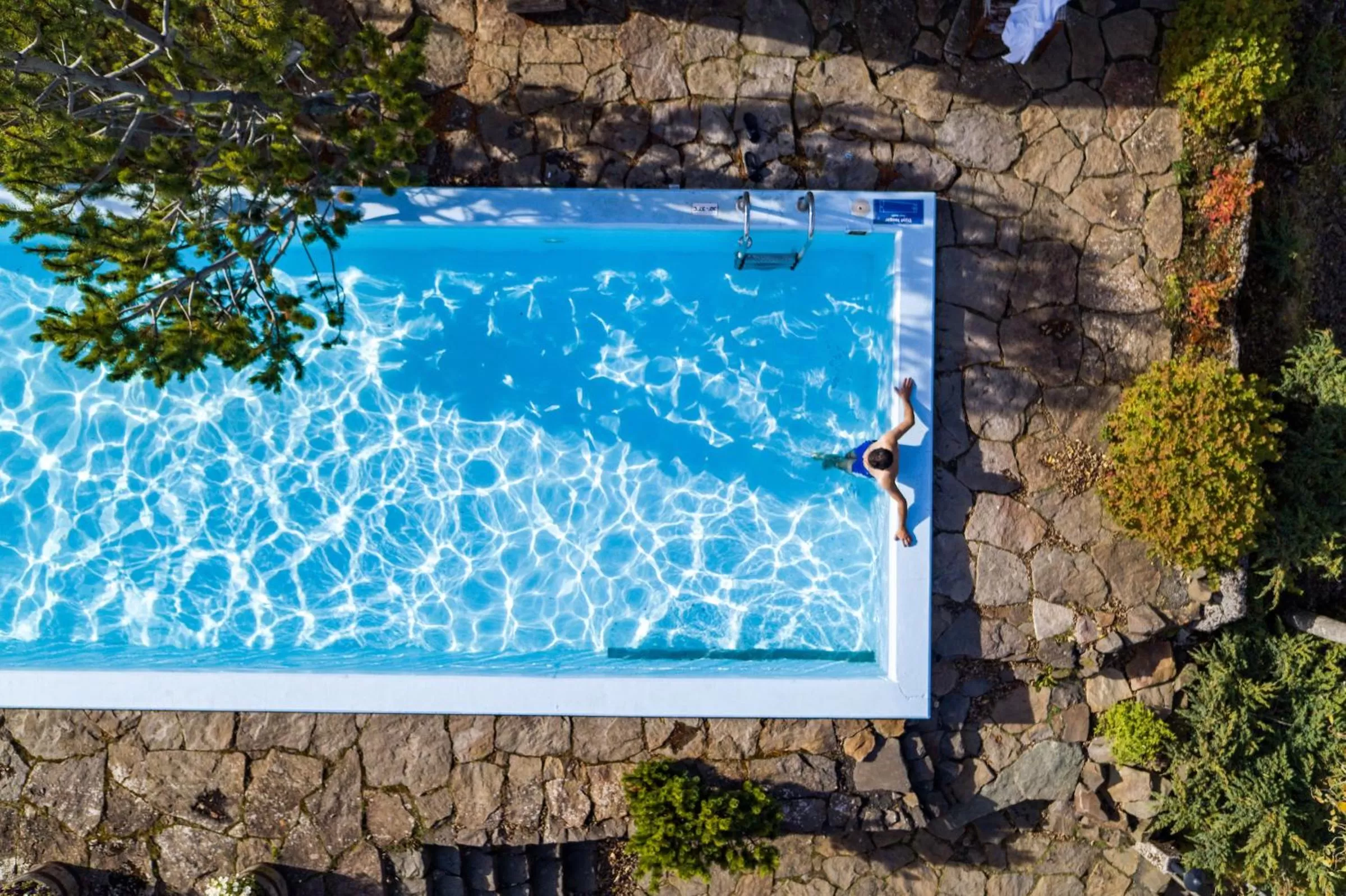 Swimming pool in Frost and Fire Hotel