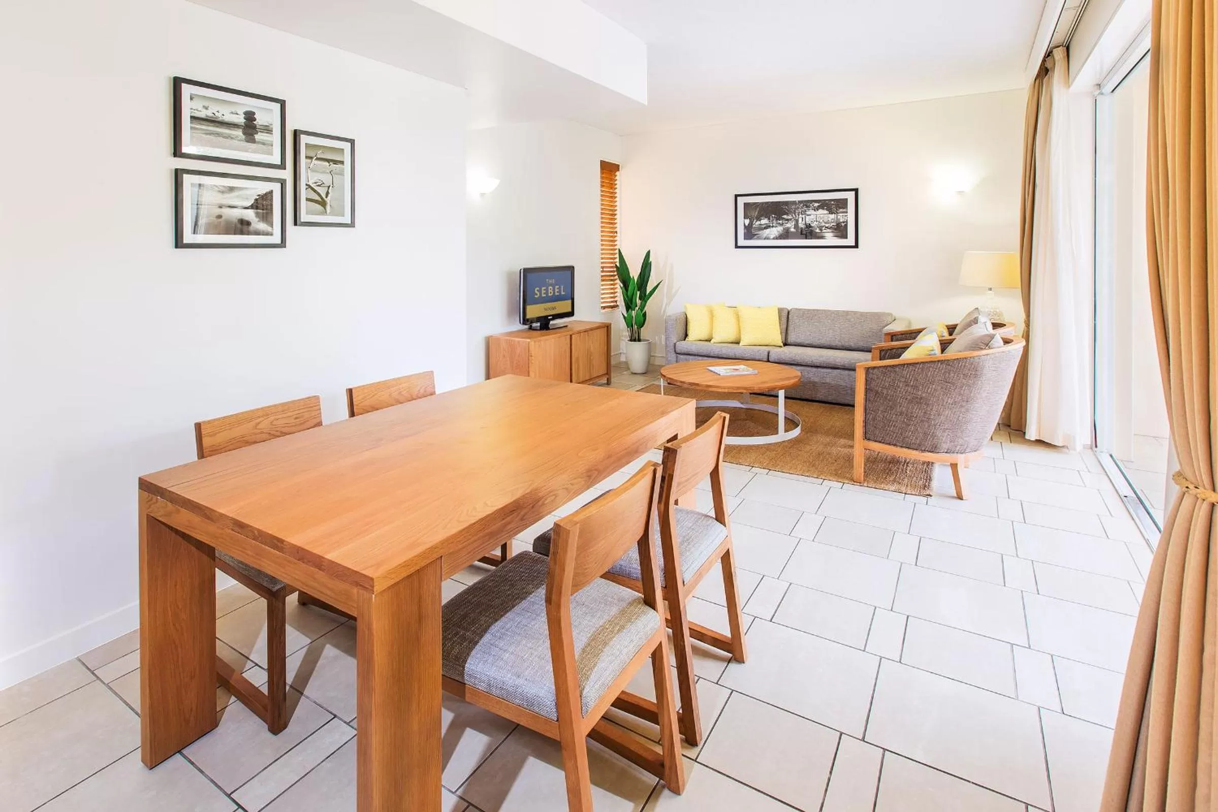 Living room in The Sebel Noosa