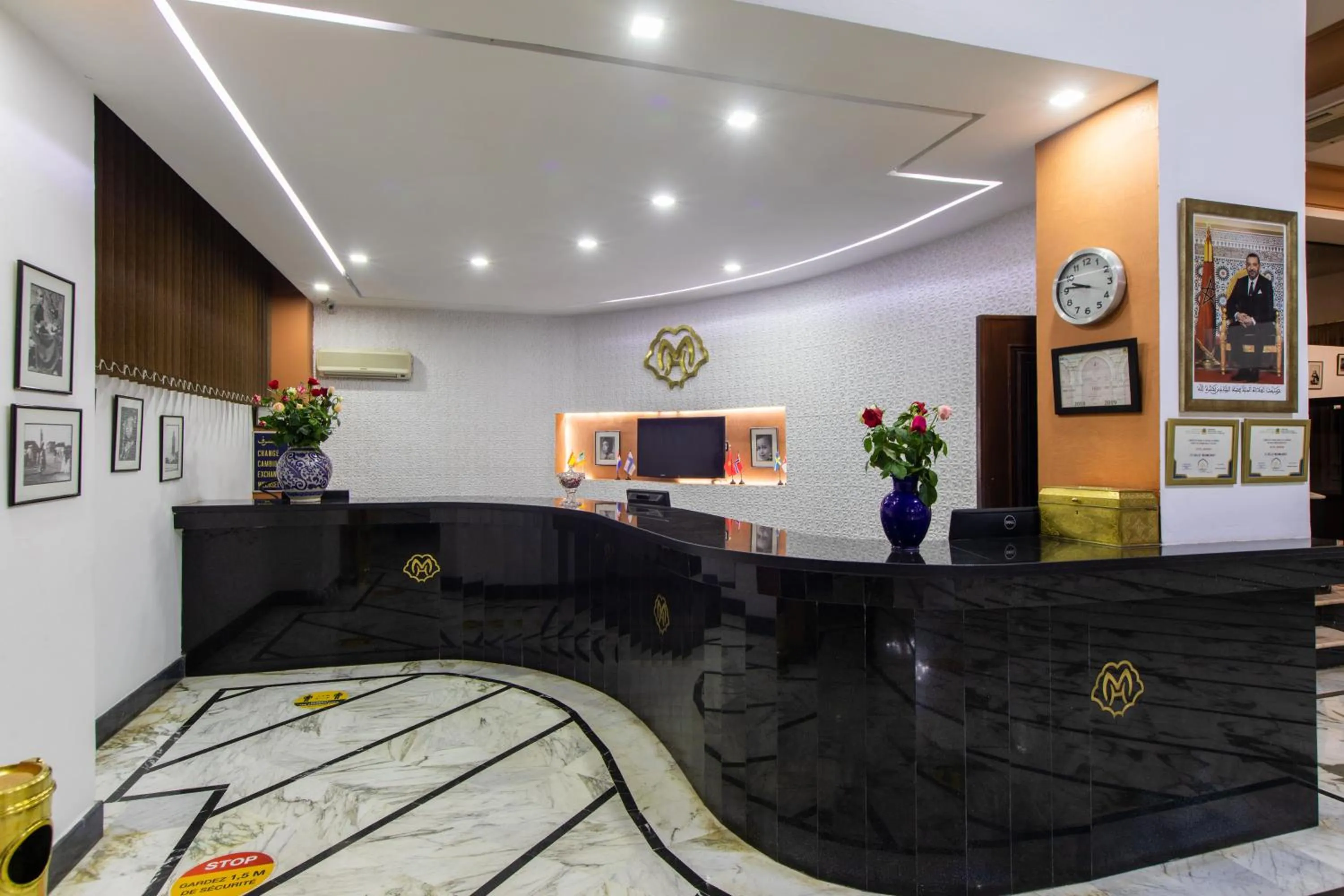 Lobby or reception in Hotel Meriem Marrakech