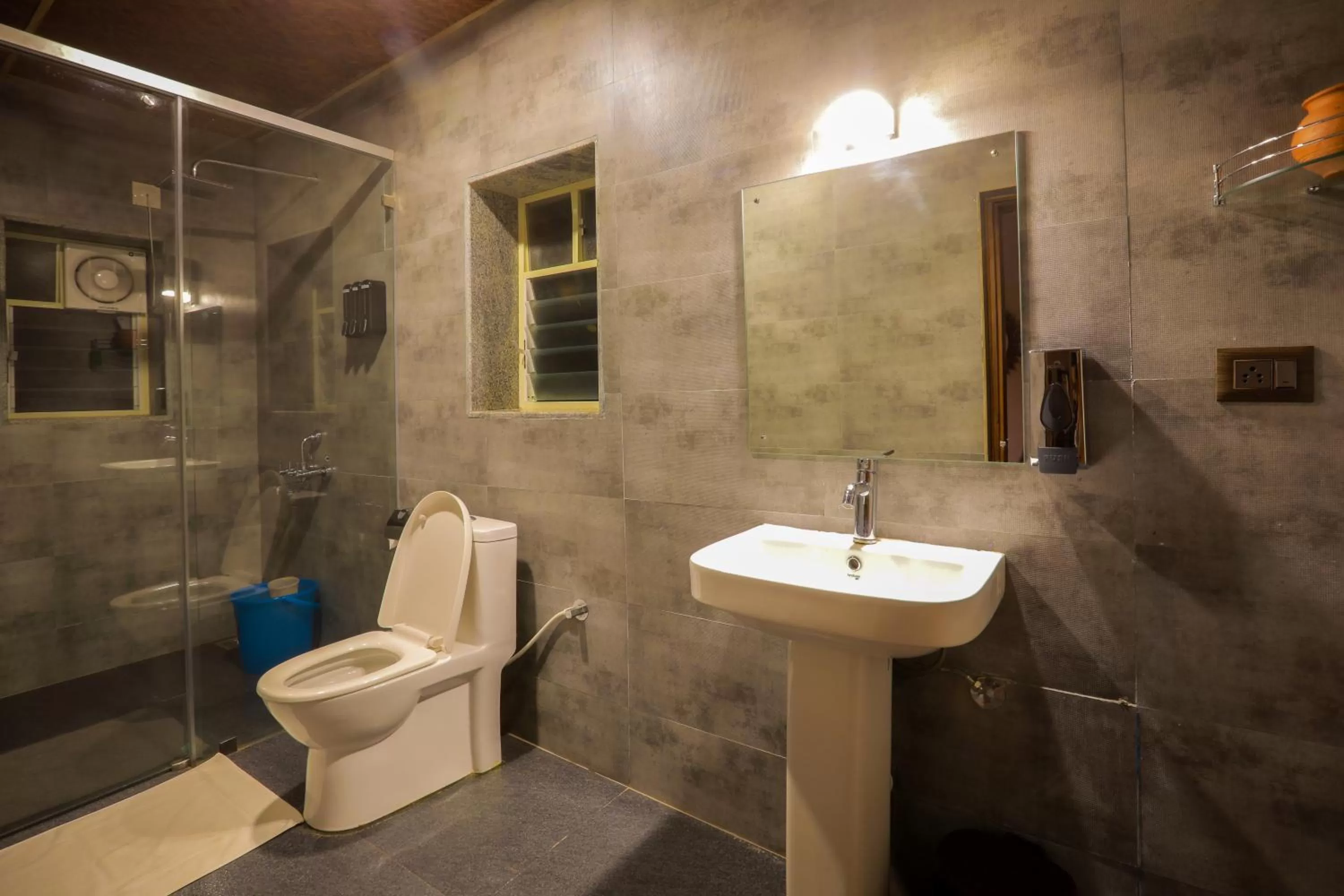 Bathroom in The Estate Resort , Mangalore