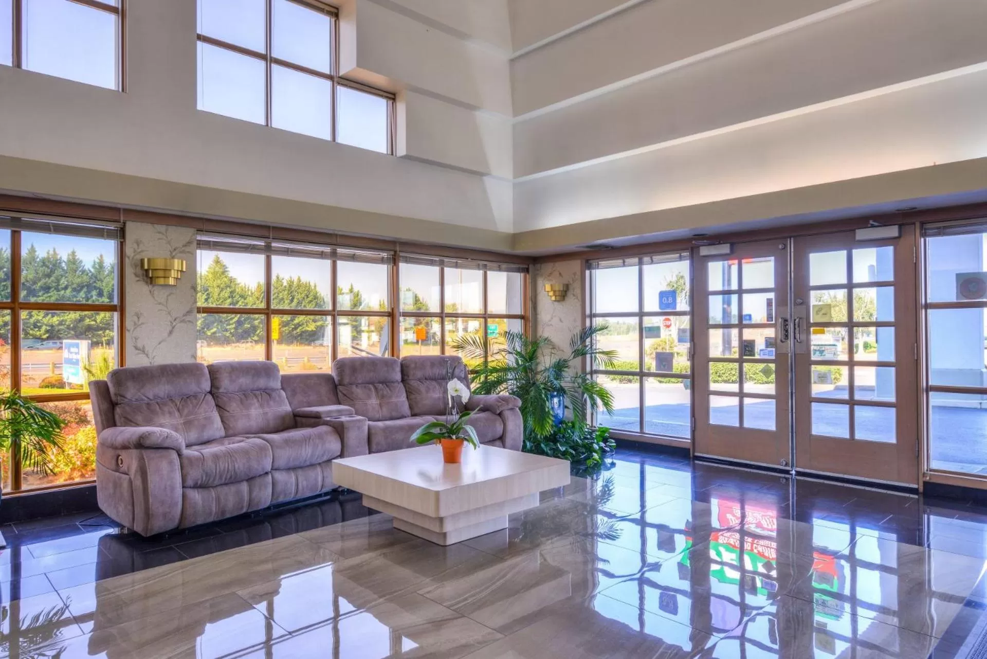 Lobby or reception in Americas Best Value Inn Phoenix Medford