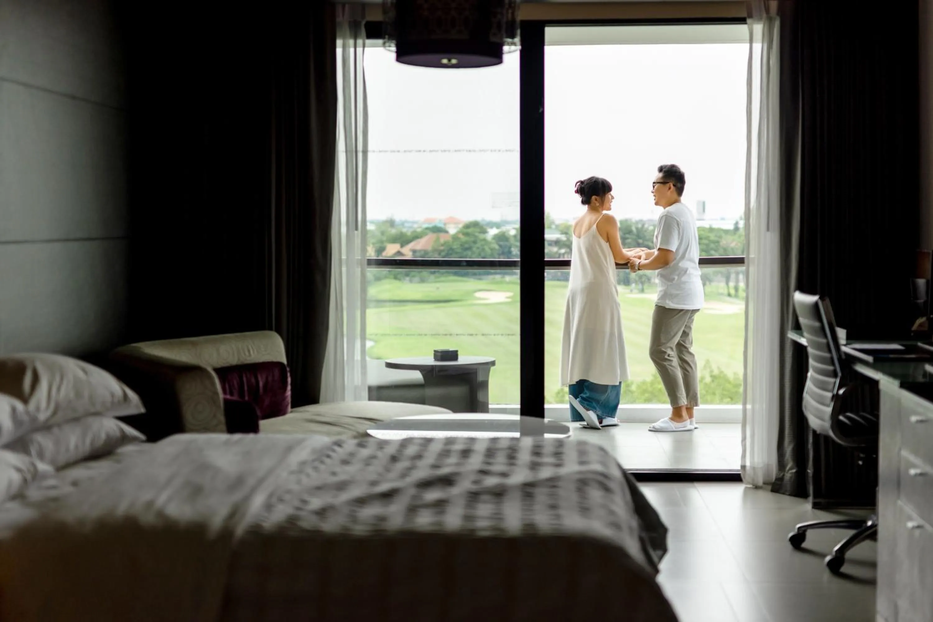 Balcony/Terrace in Le Meridien Suvarnabhumi, Bangkok Golf Resort and Spa