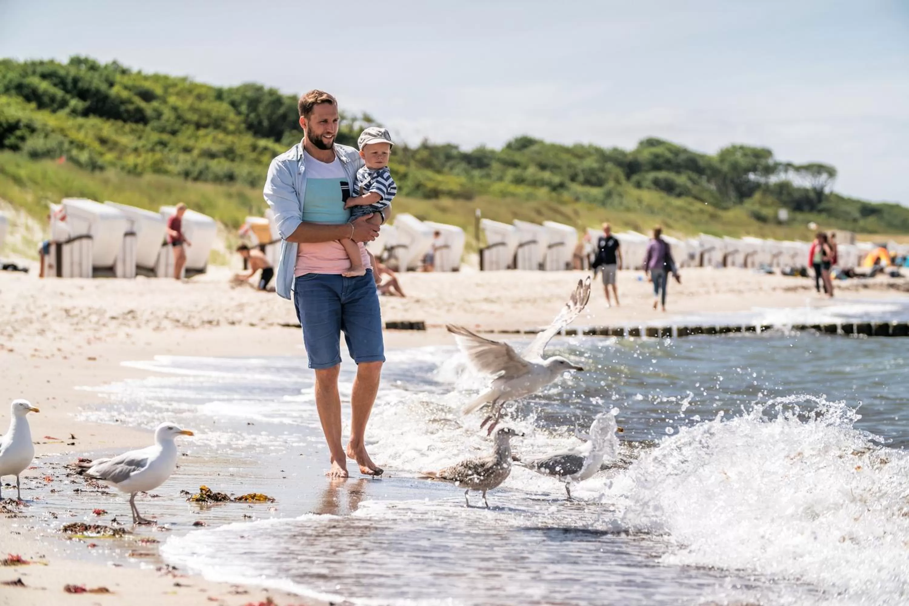 Beach in AKZENT Apartmenthotel Residenz