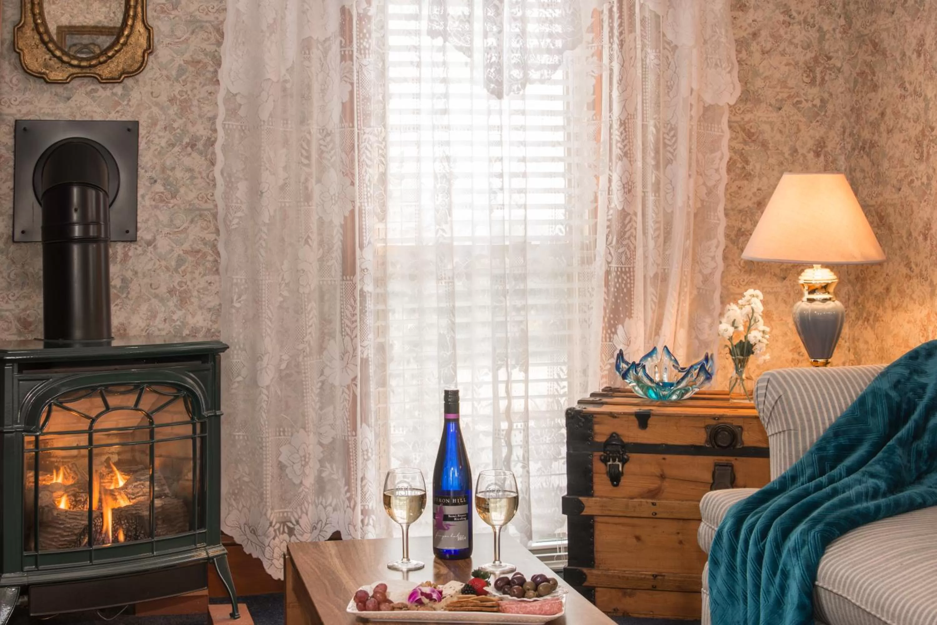 Decorative detail in Sutherland House Victorian Bed and Breakfast