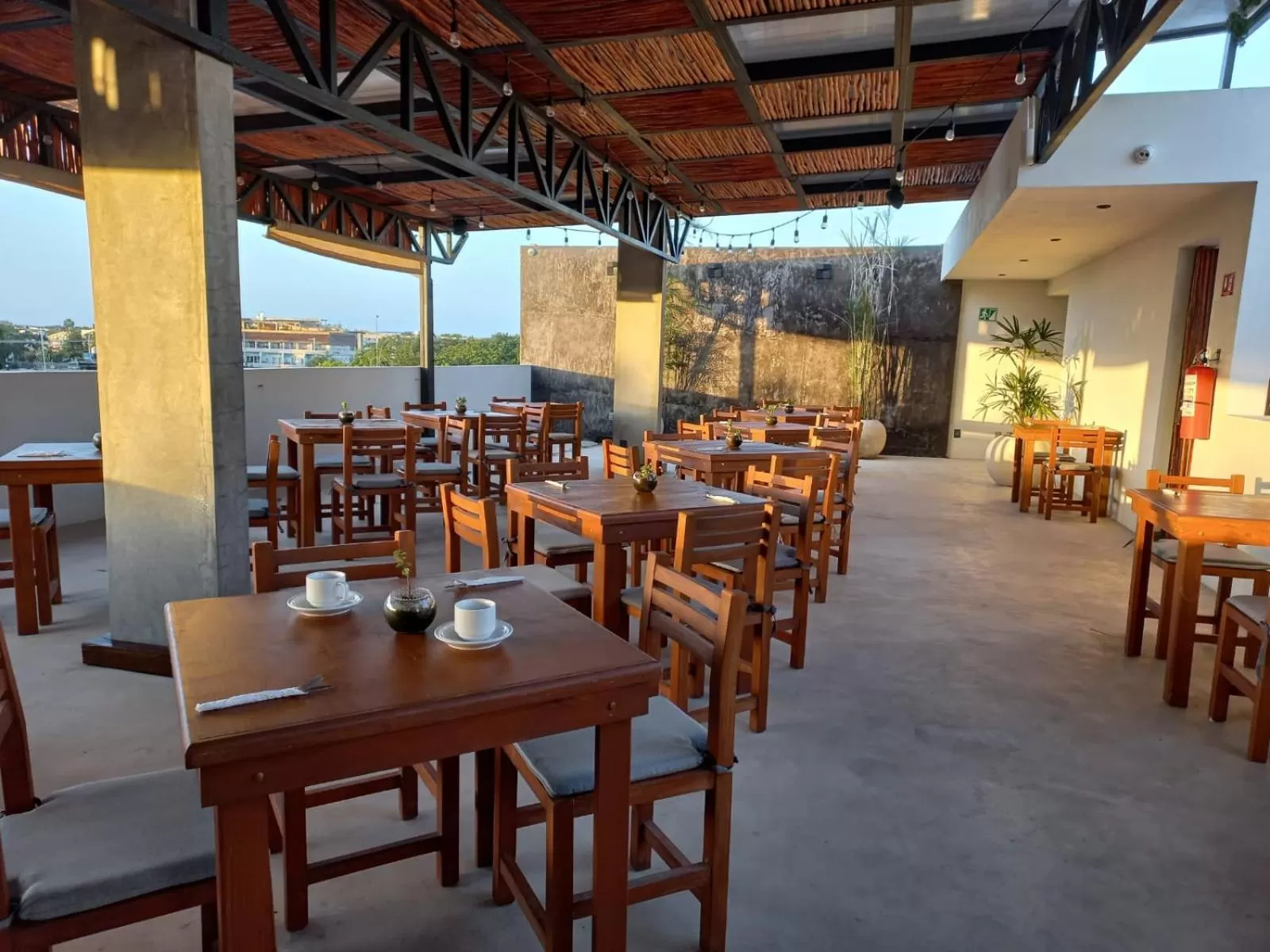 Balcony/Terrace, Restaurant/Places to Eat in Hotel Muyu Tulum