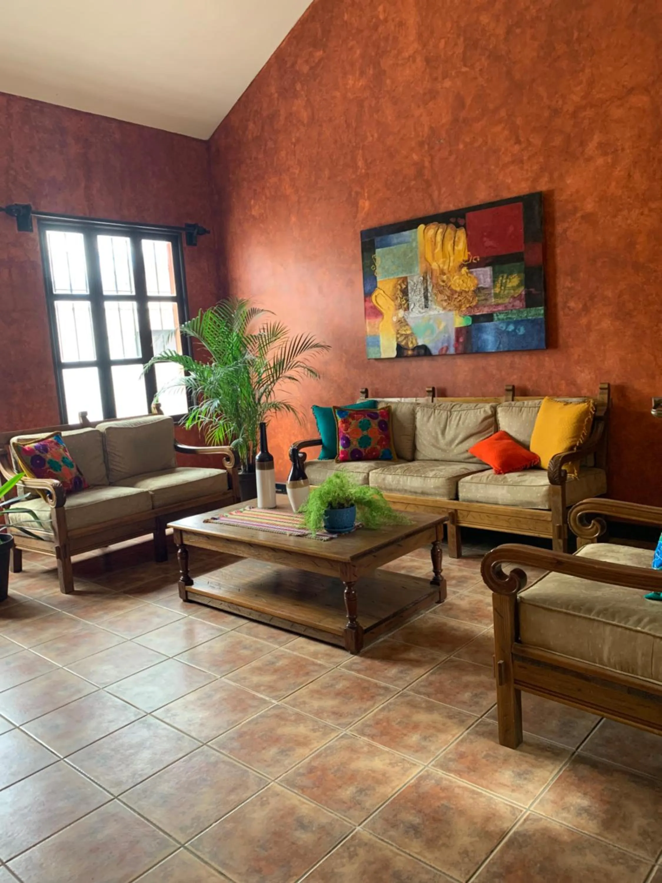 Seating area in Casona del Conquistador