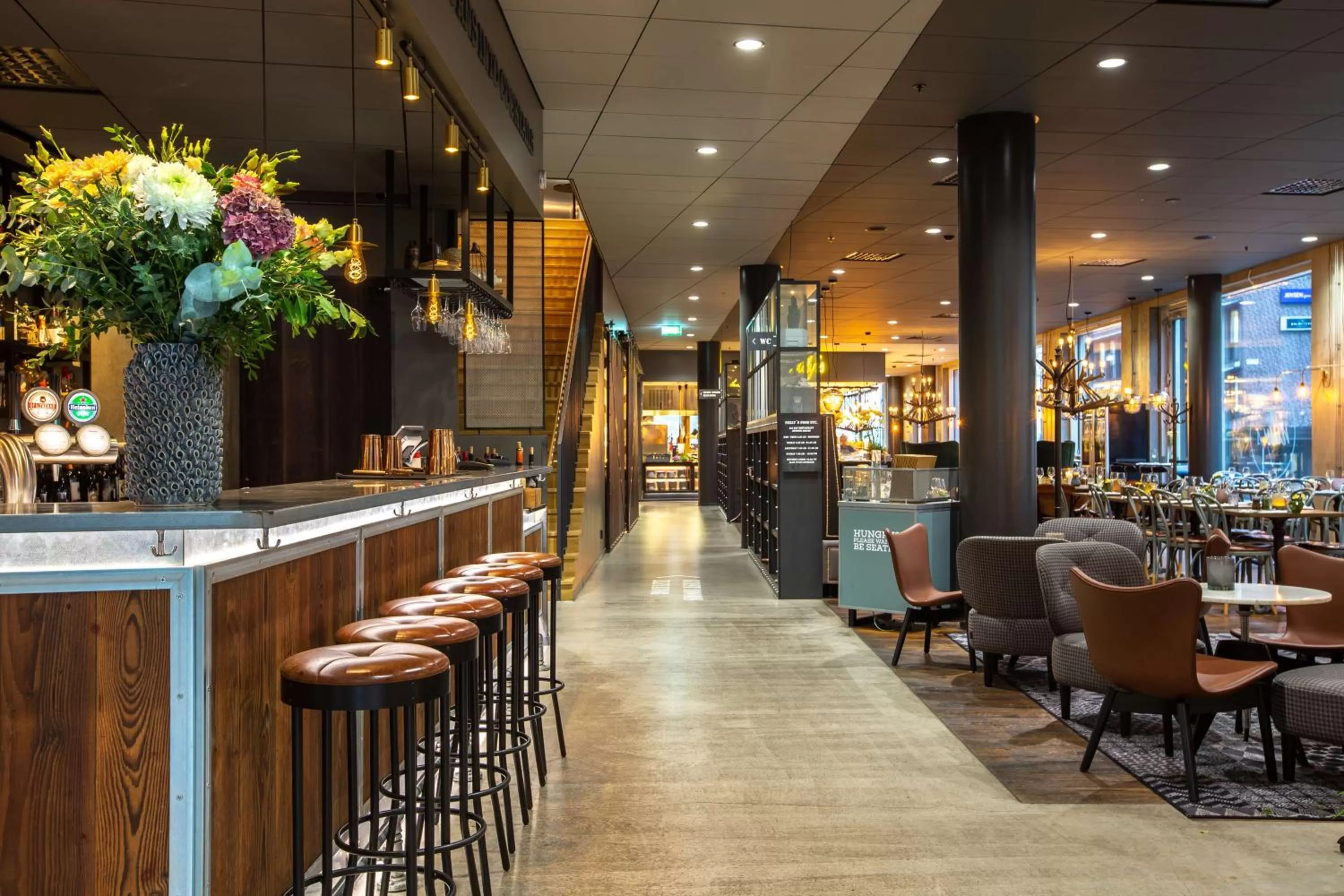 Restaurant/places to eat in Radisson Blu Metropol Helsingborg