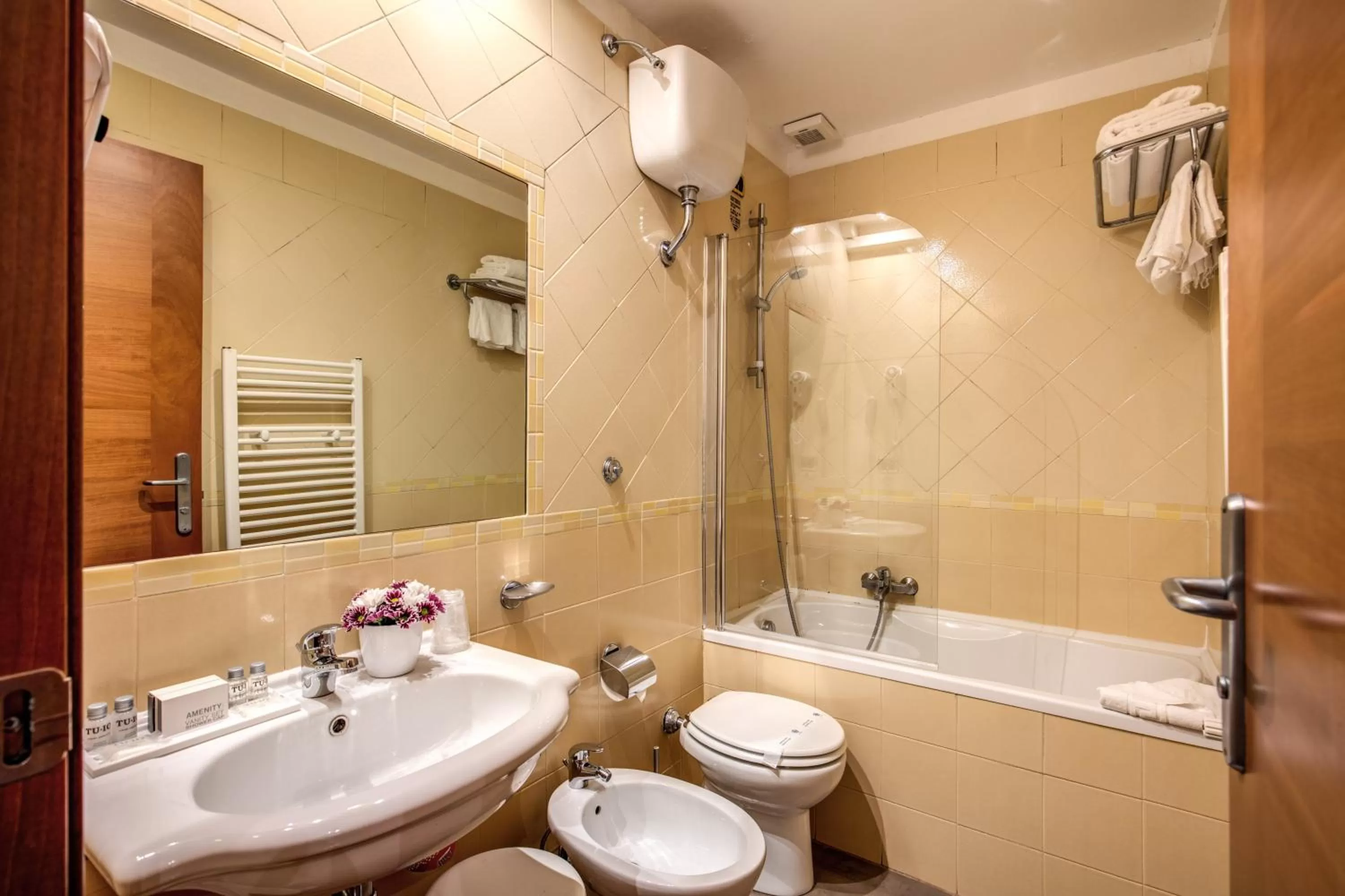 Bathroom in Hotel Villafranca