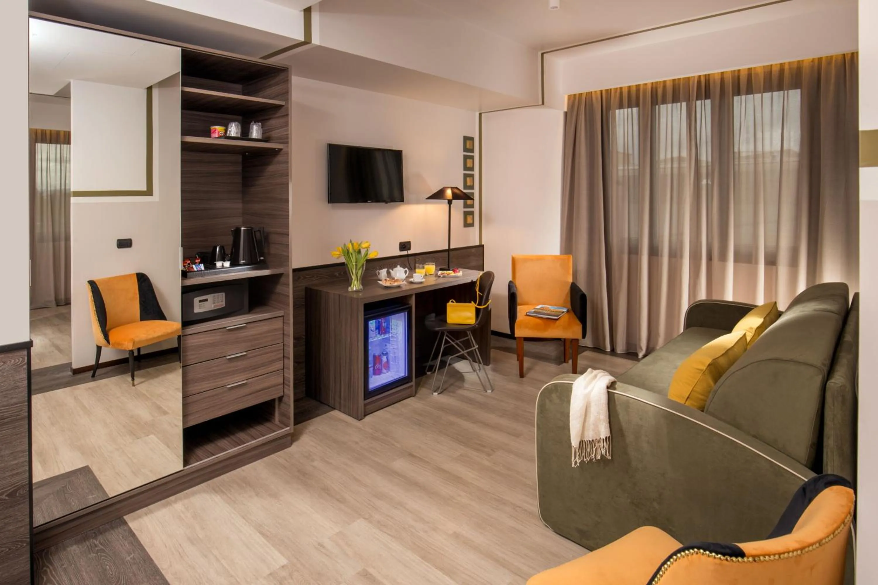 Coffee/tea facilities in Hotel Domidea