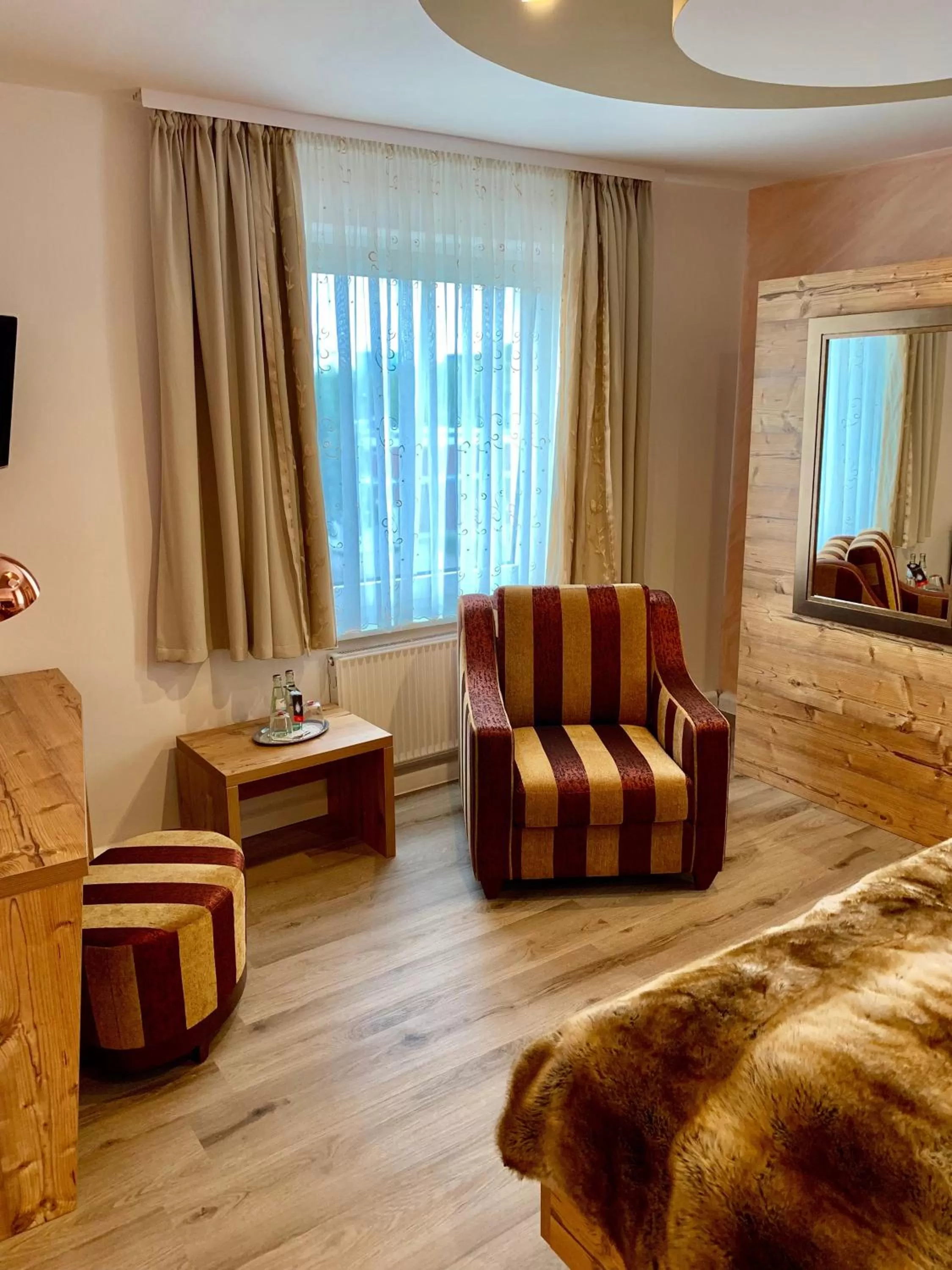 Seating area in Boutique Hotel Goldene Henne