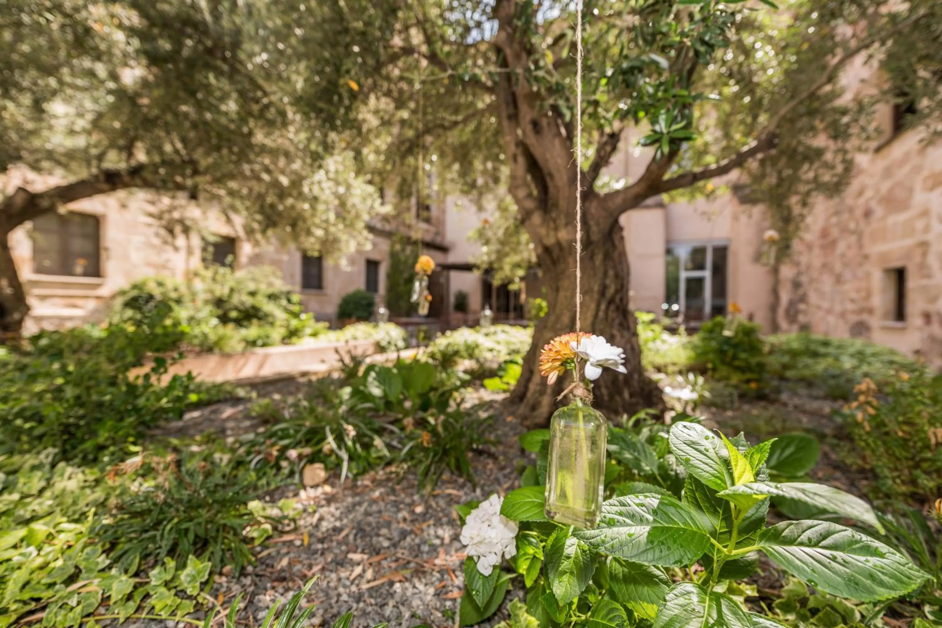 Patio in Hospes Palacio de San Esteban, a Member of Design Hotels