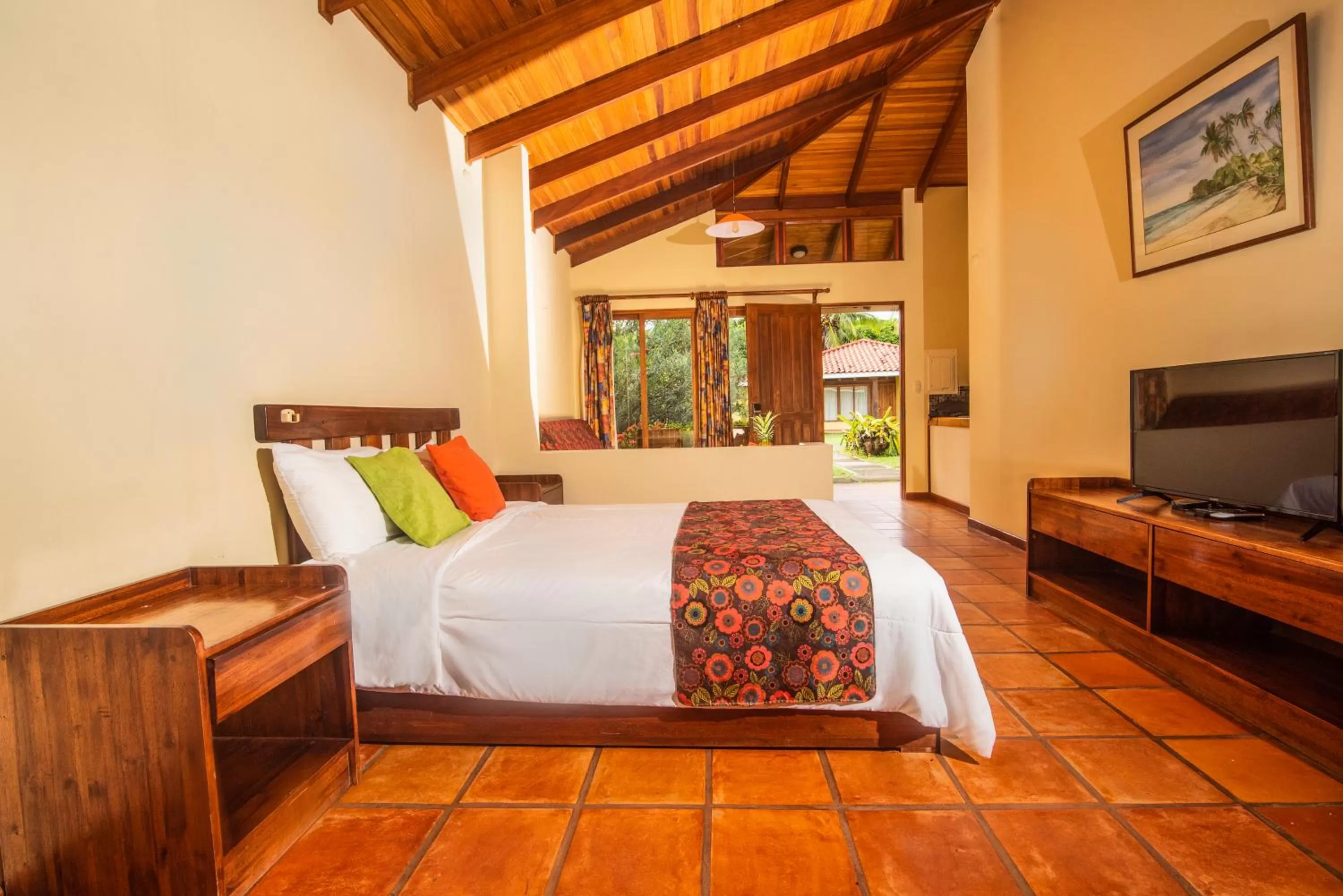 Property building, Bed in Nandel Beach Resort