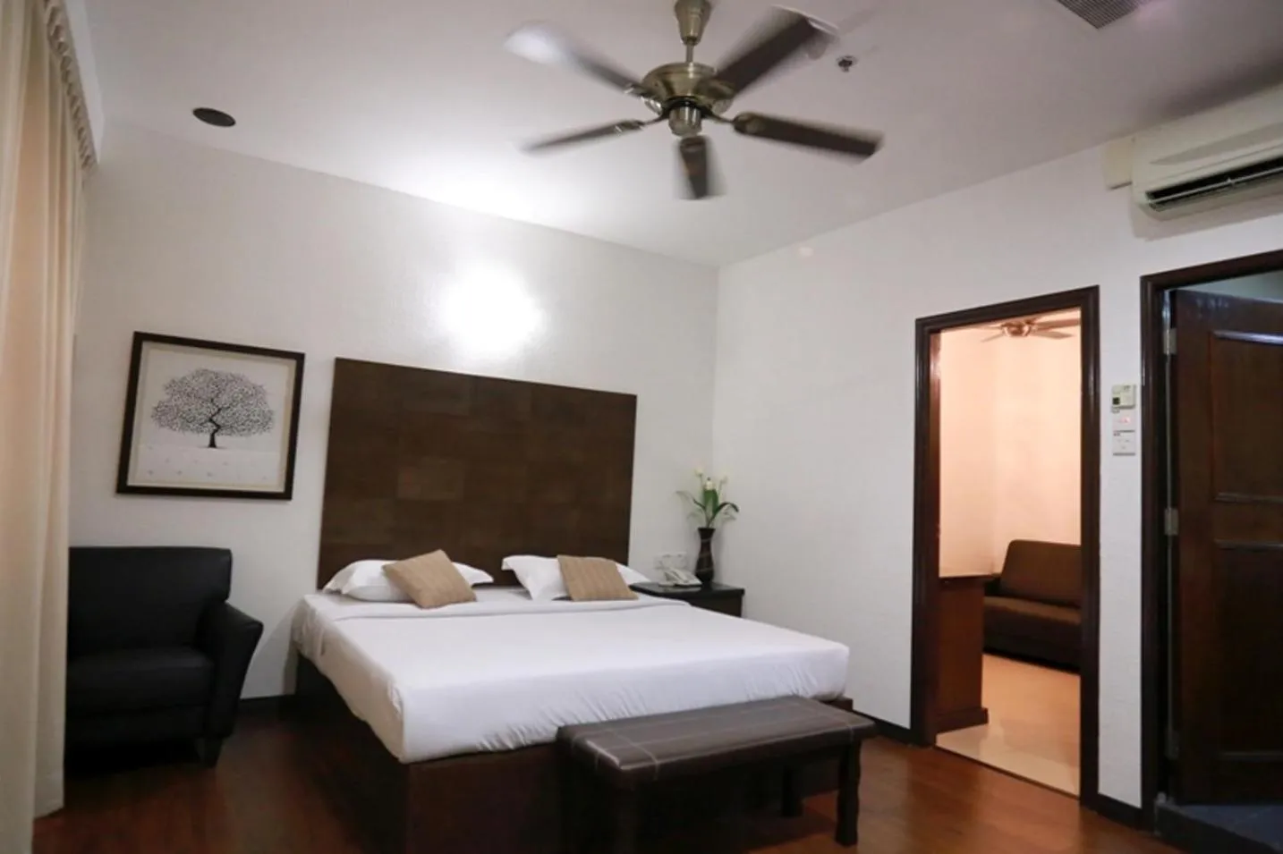 Bed in Crystal Lodge