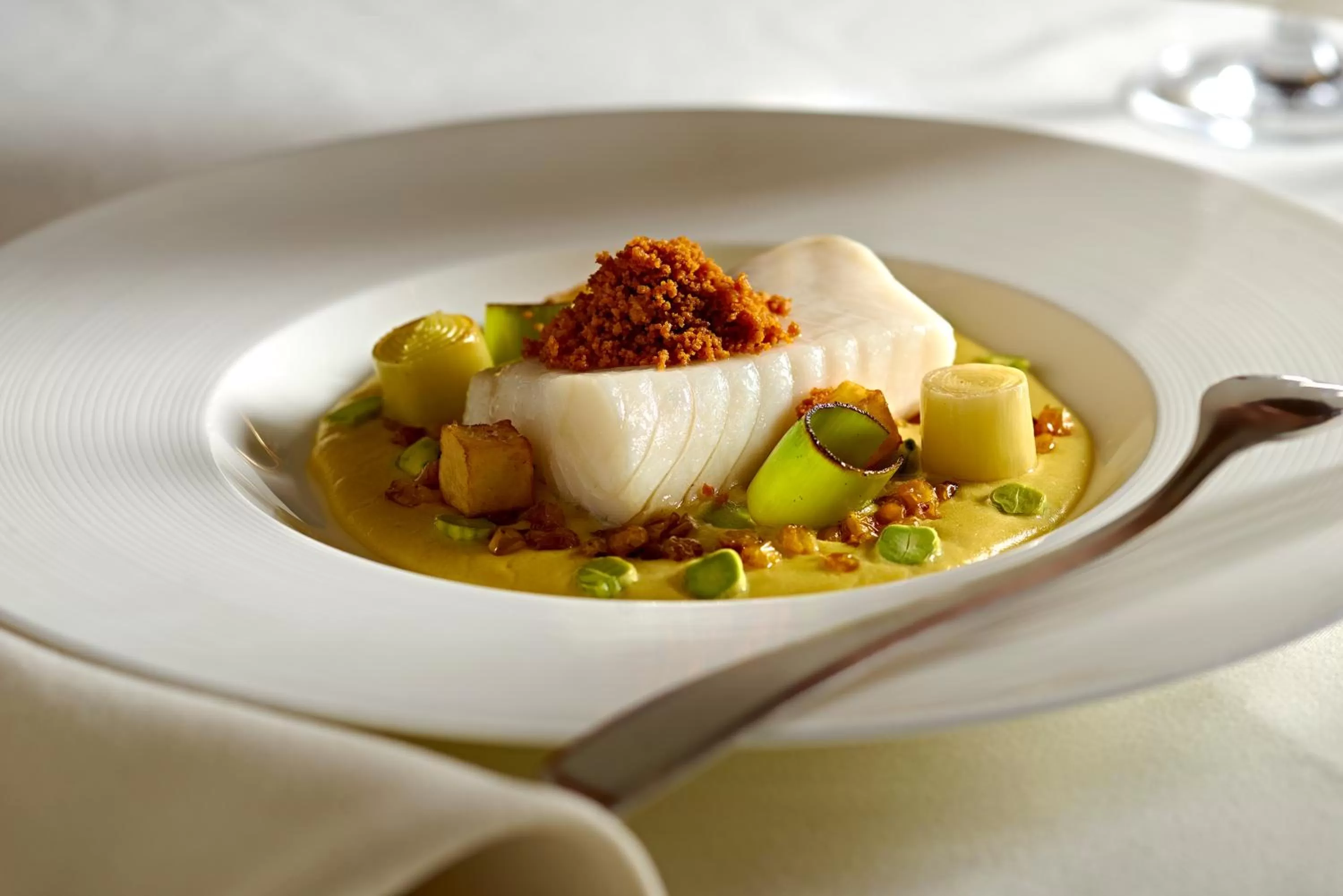 Food close-up in Wedgewood Hotel & Spa - Relais & Chateaux