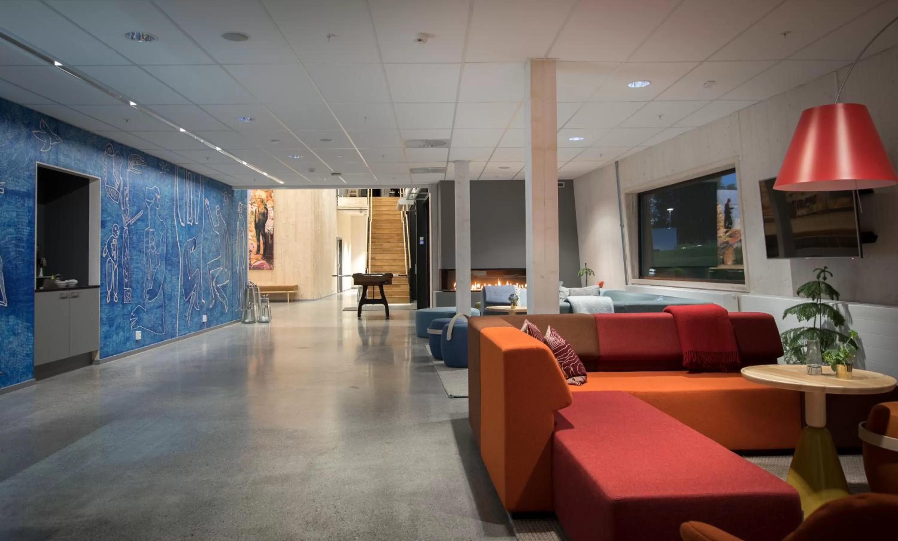 Communal lounge/ TV room in RS Noatun