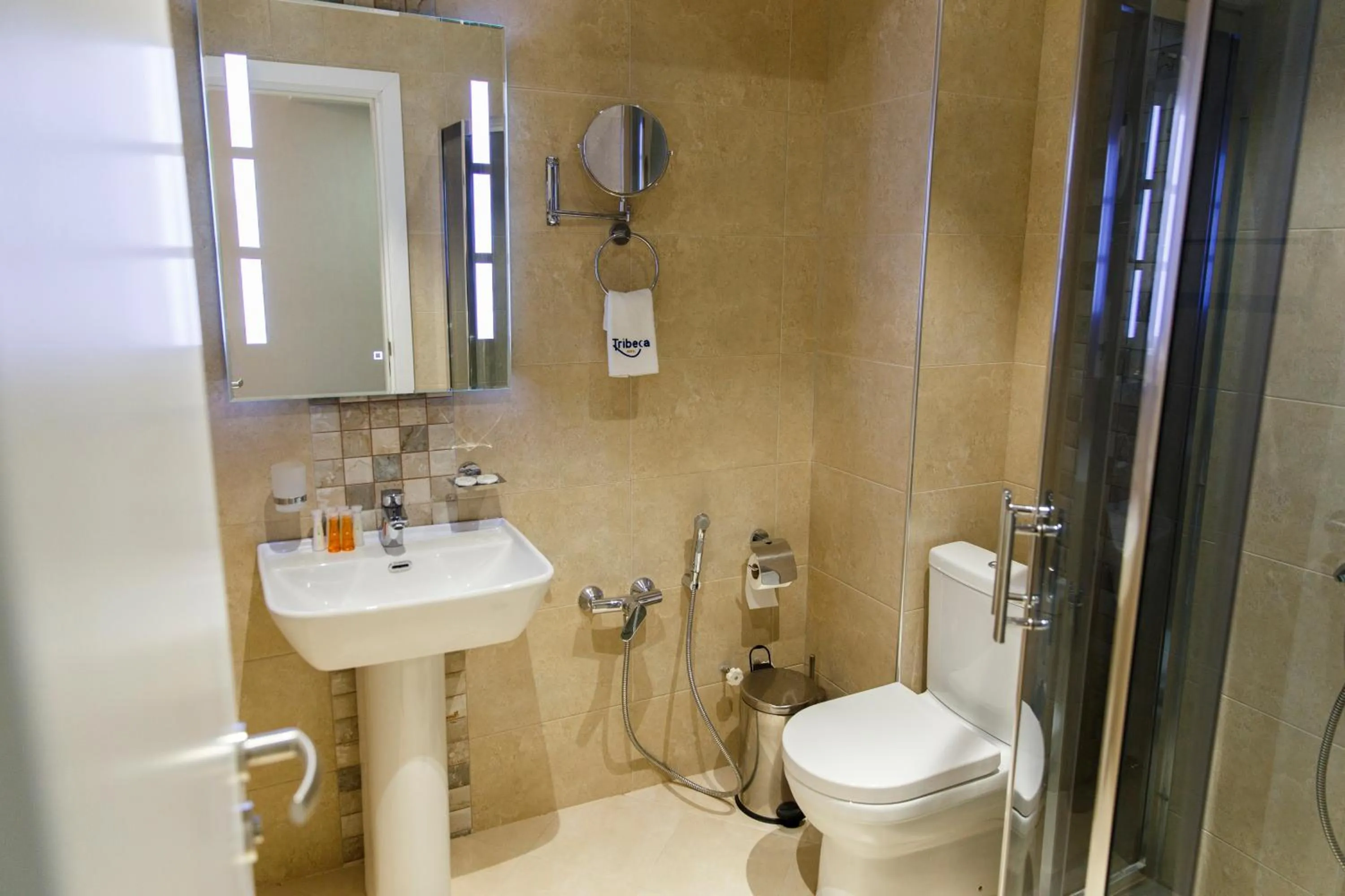 Shower in Tribeca Hotel