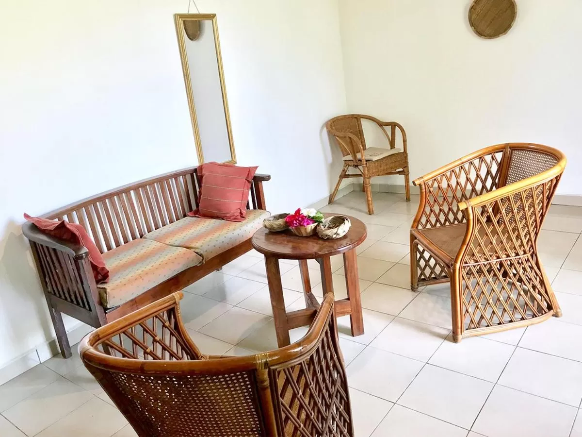 Seating area in Hotel Jardin de la Paix
