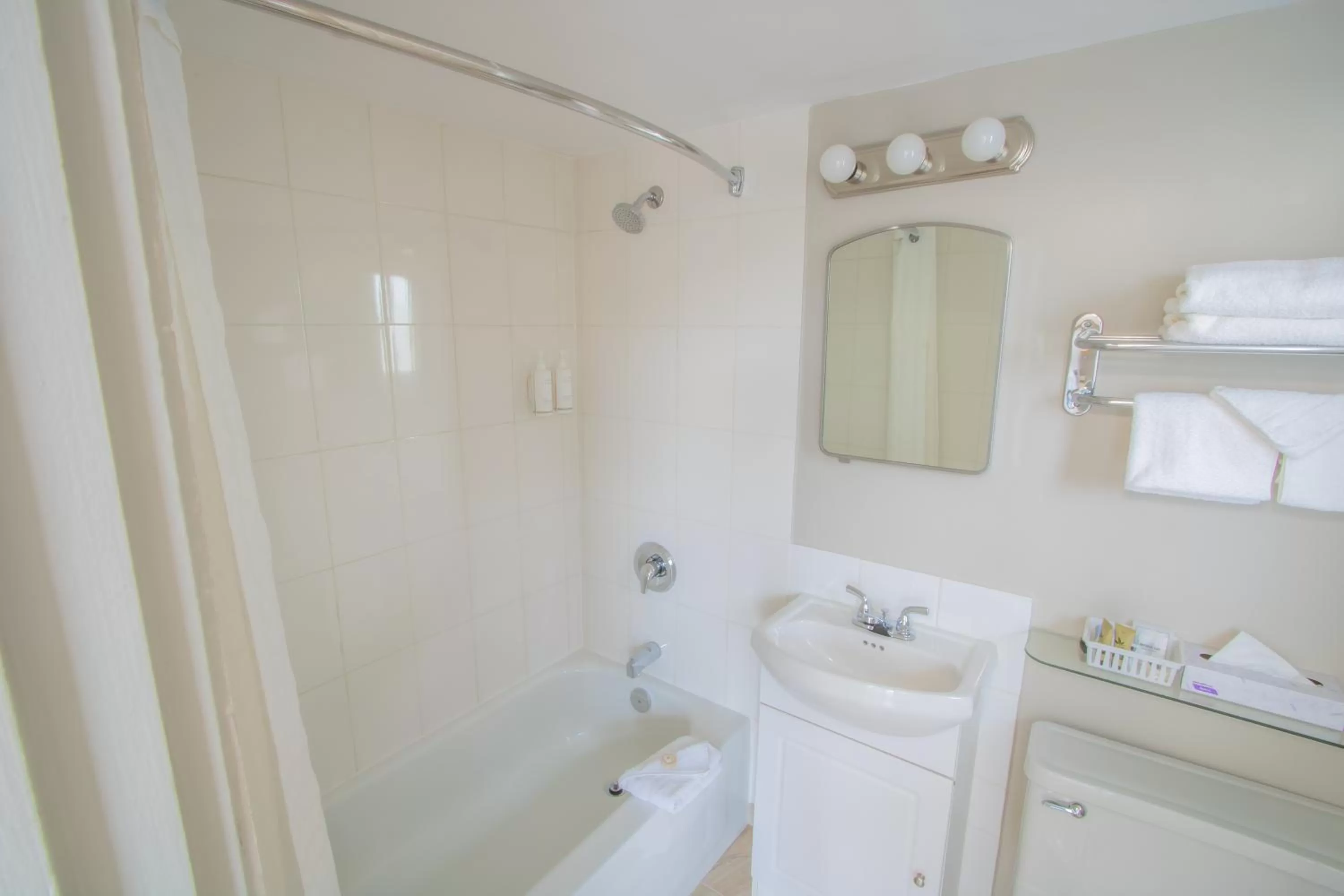 Bathroom in Scott's Inn & Suites