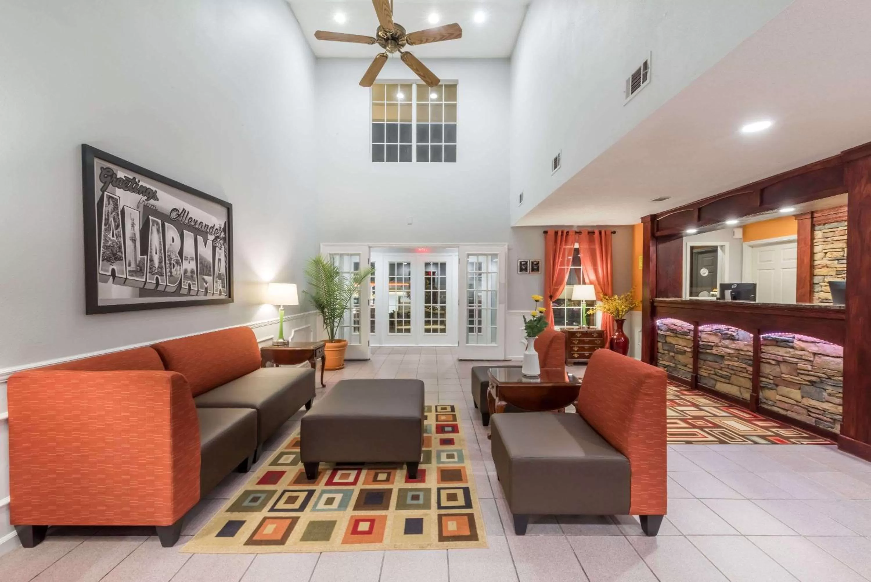 Lobby or reception in Super 8 by Wyndham Alexander City