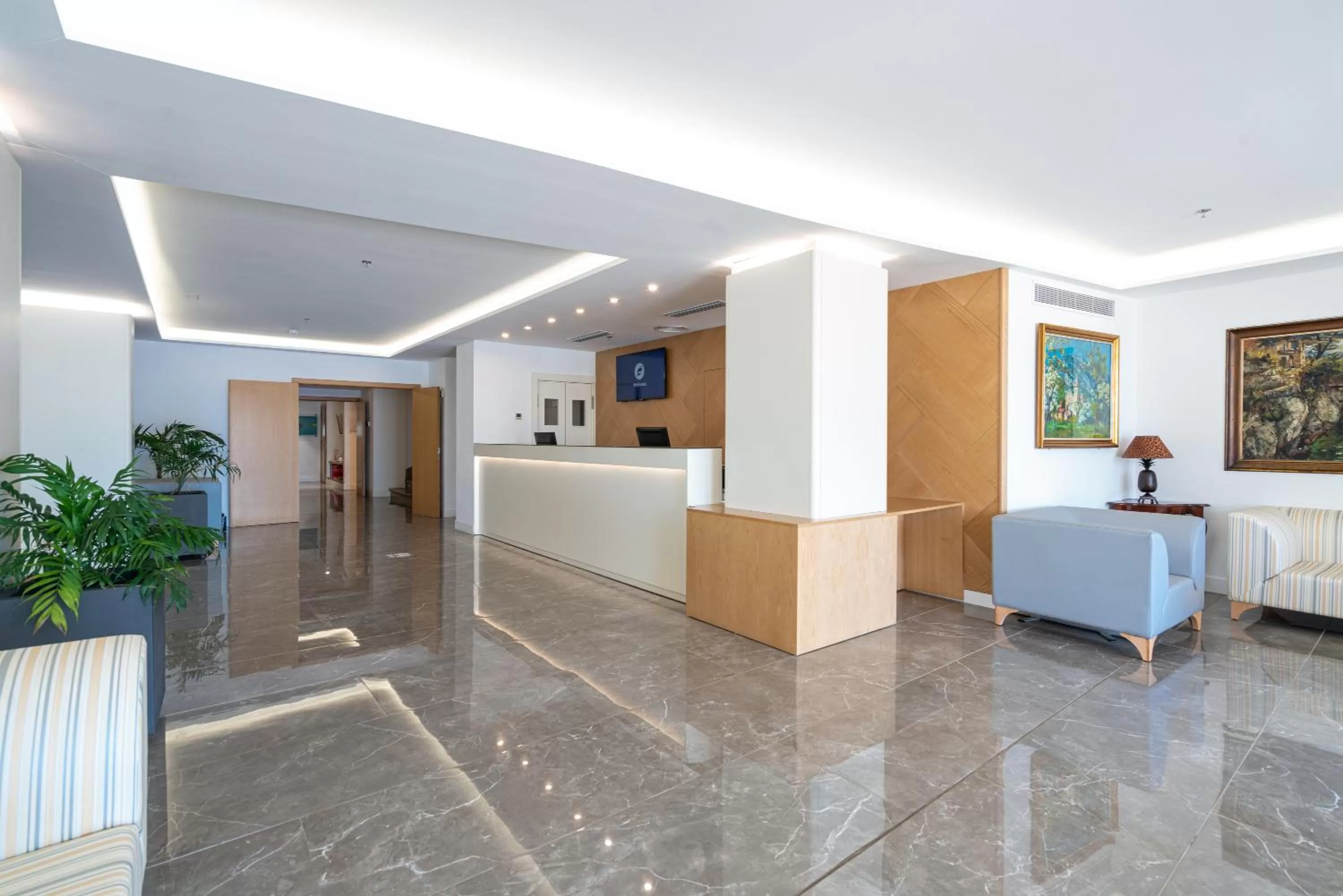 Lobby or reception in Hotel Mirador