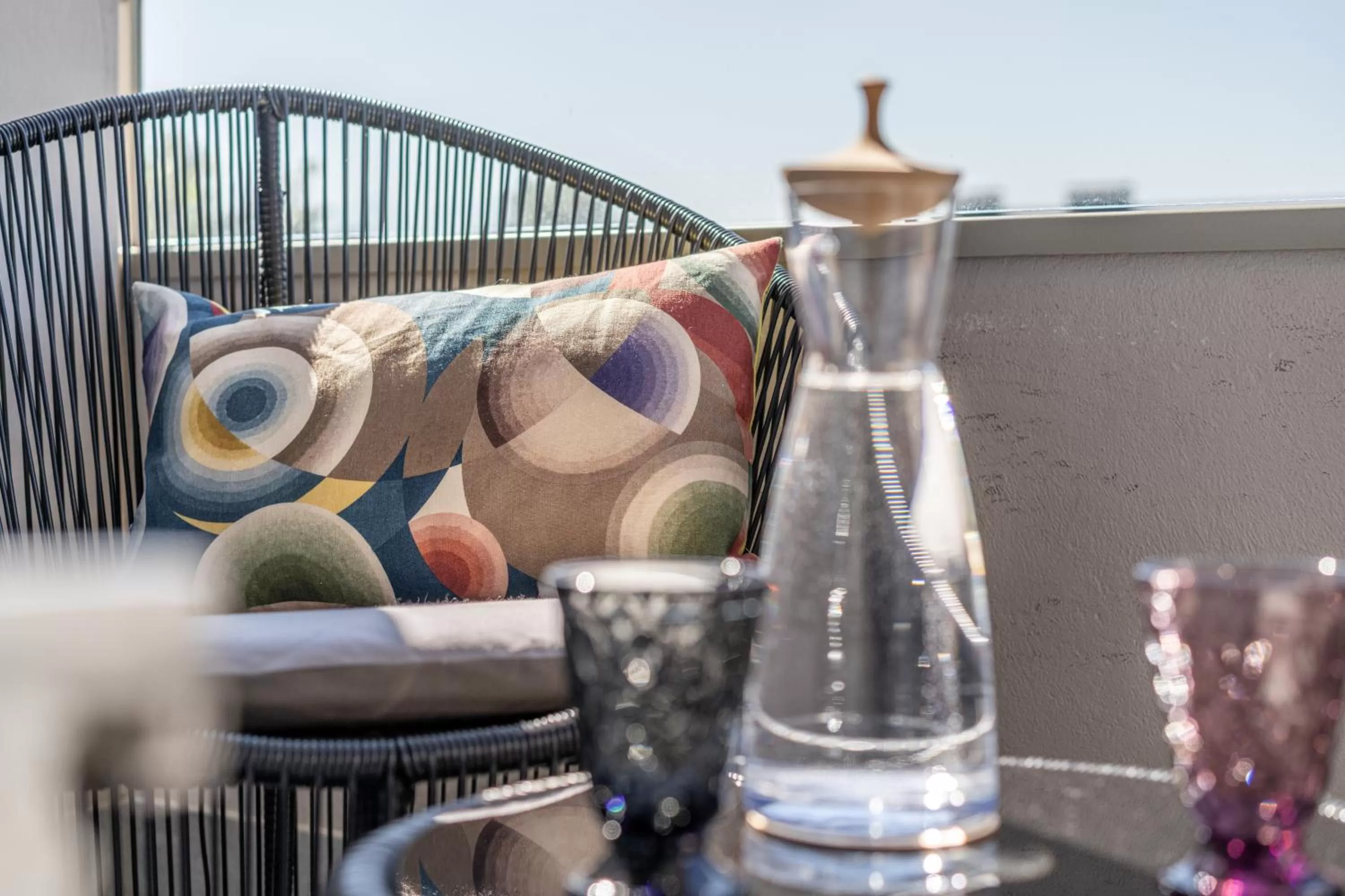 Balcony/Terrace in hirschen dornbirn - das boutiquestyle hotel - skyrelax & wellness im rooftop