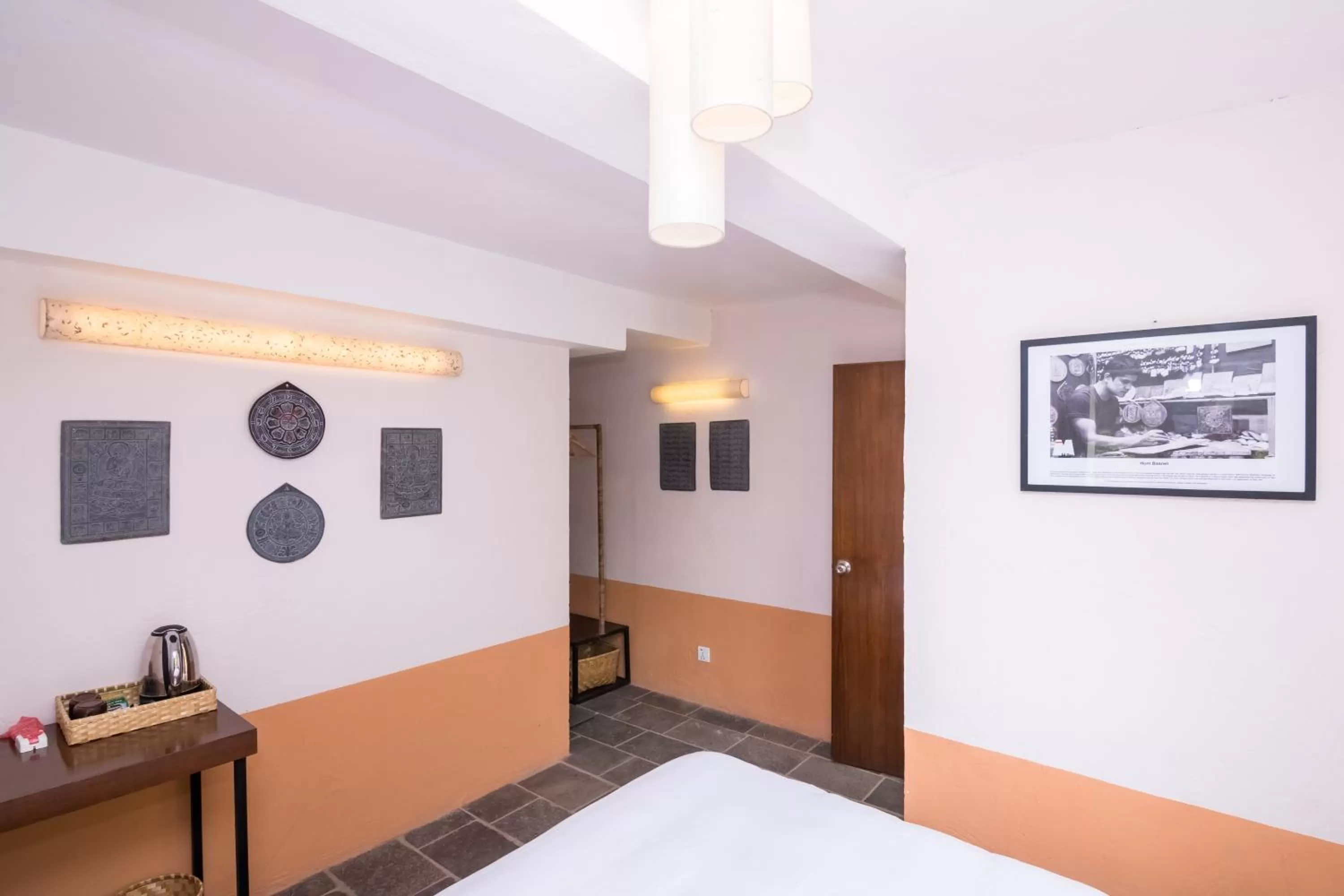 Decorative detail, Bed in The Museum