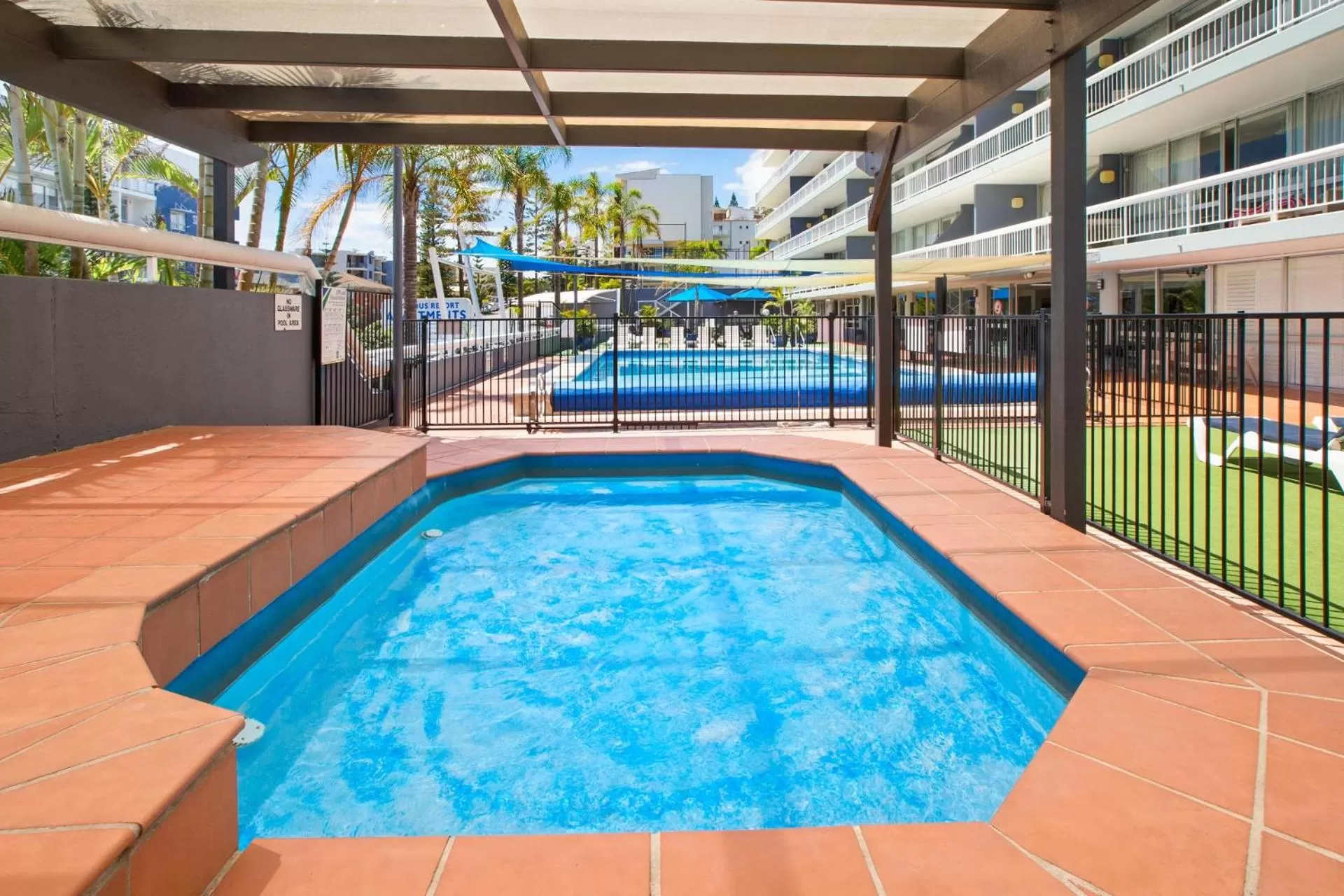 Swimming pool in Port Pacific Resort