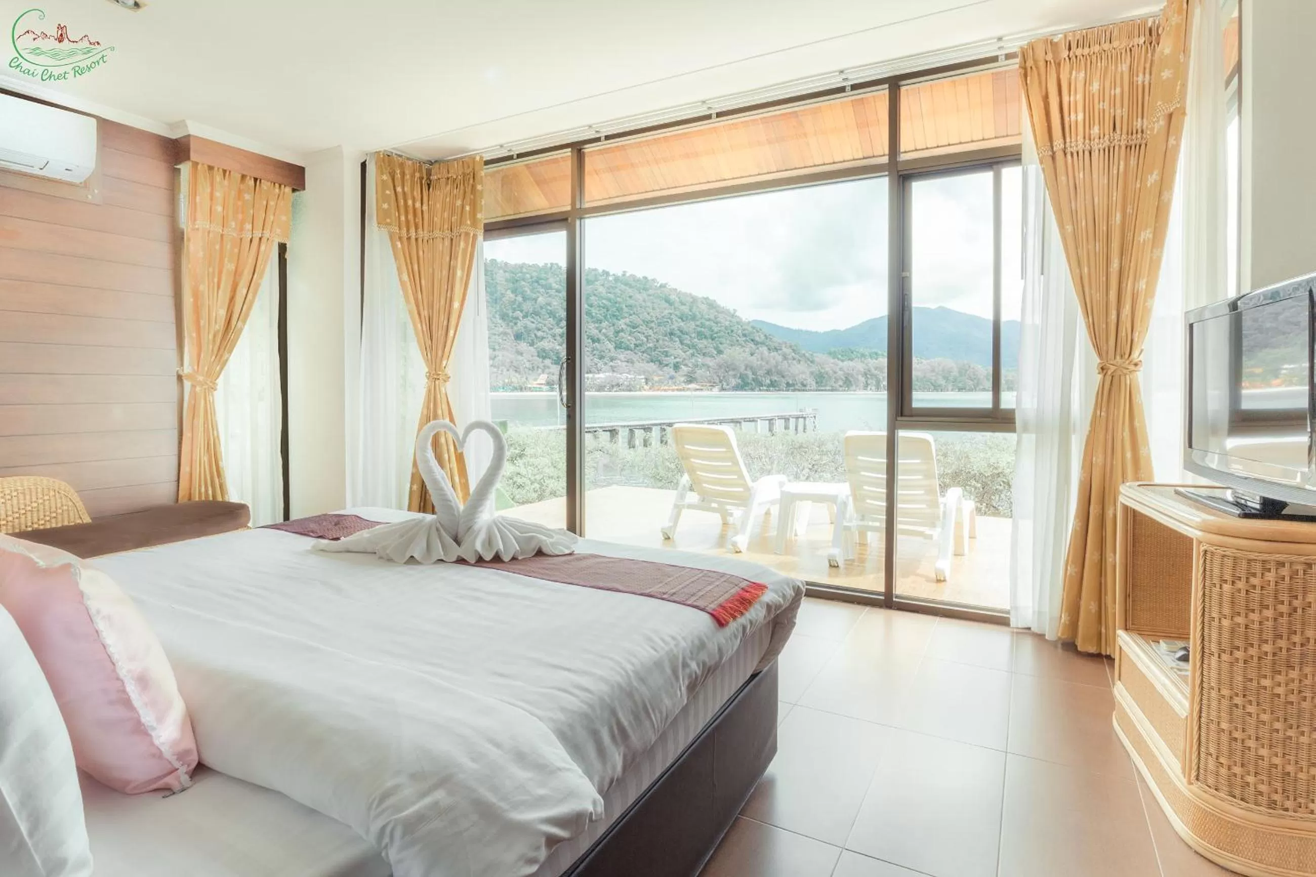 Bedroom, Bed in Chai Chet Resort Koh Chang