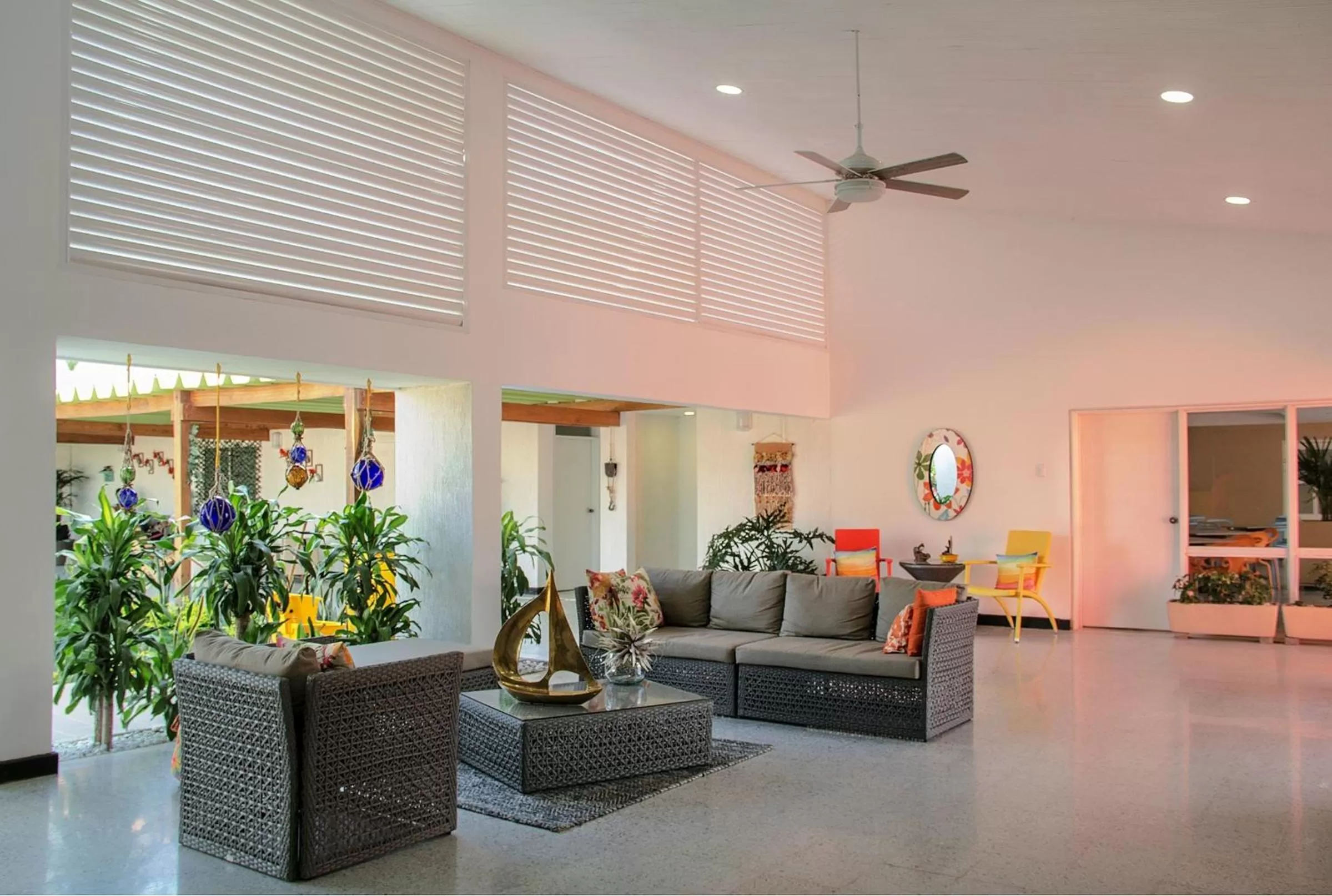 Living room in Hotel Gimaura