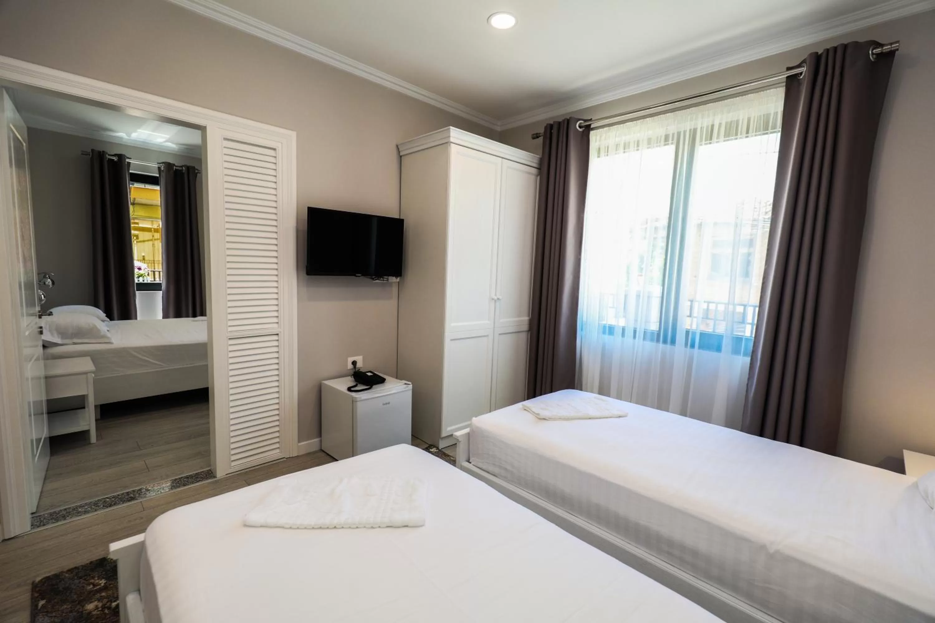 Bedroom, Bed in Hotel Peroni